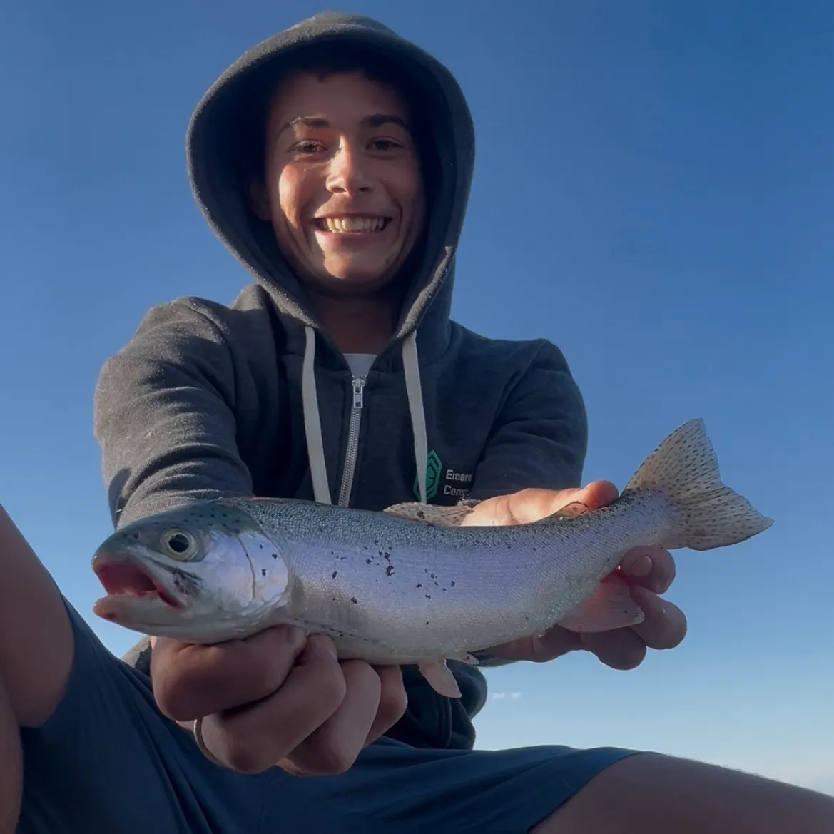Rainbow trout caught on Fishbrain