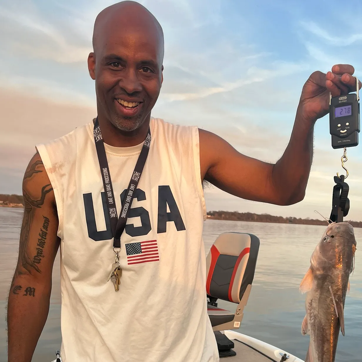 recently logged catches