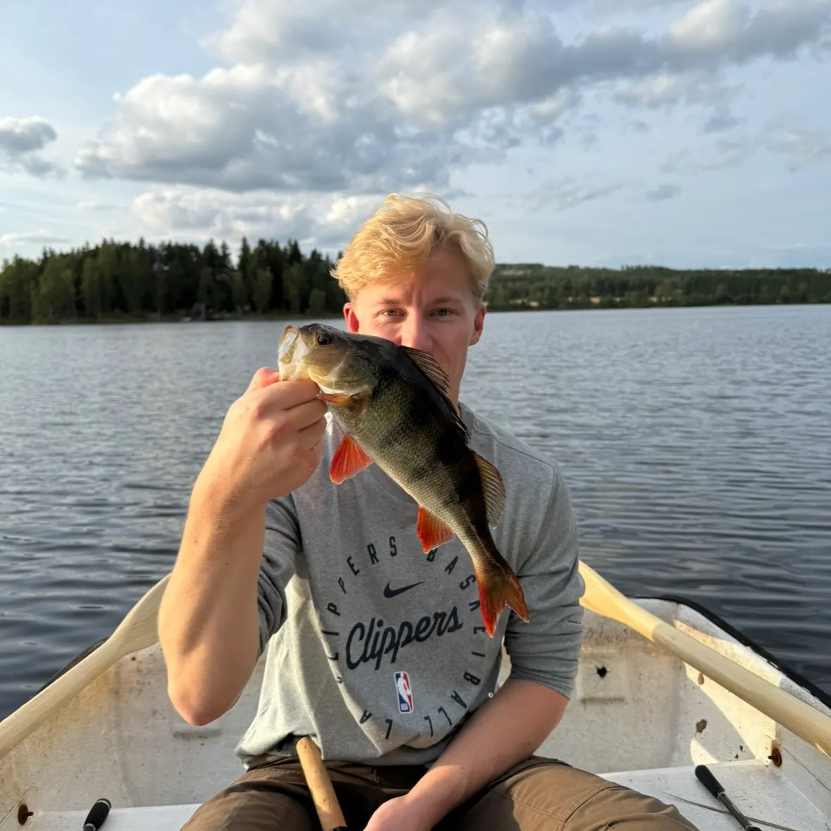 European perch caught on Fishbrain