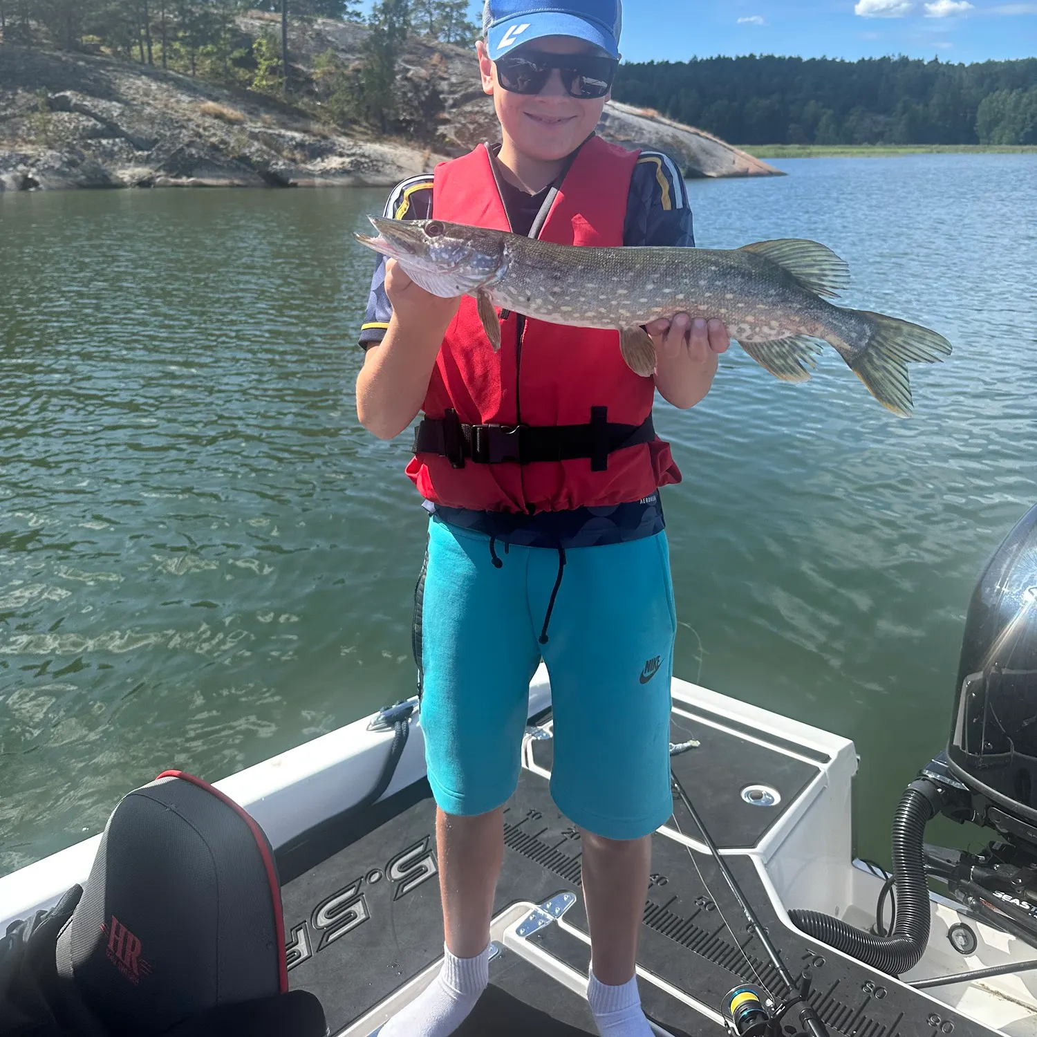 Northern pike caught on Fishbrain