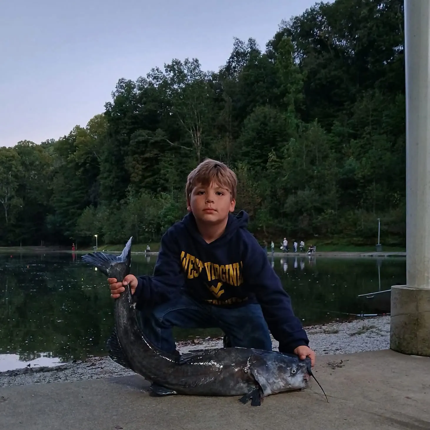 Channel catfish caught on Fishbrain