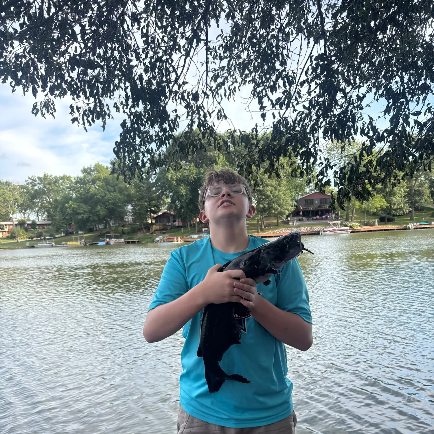 Channel catfish caught on Fishbrain