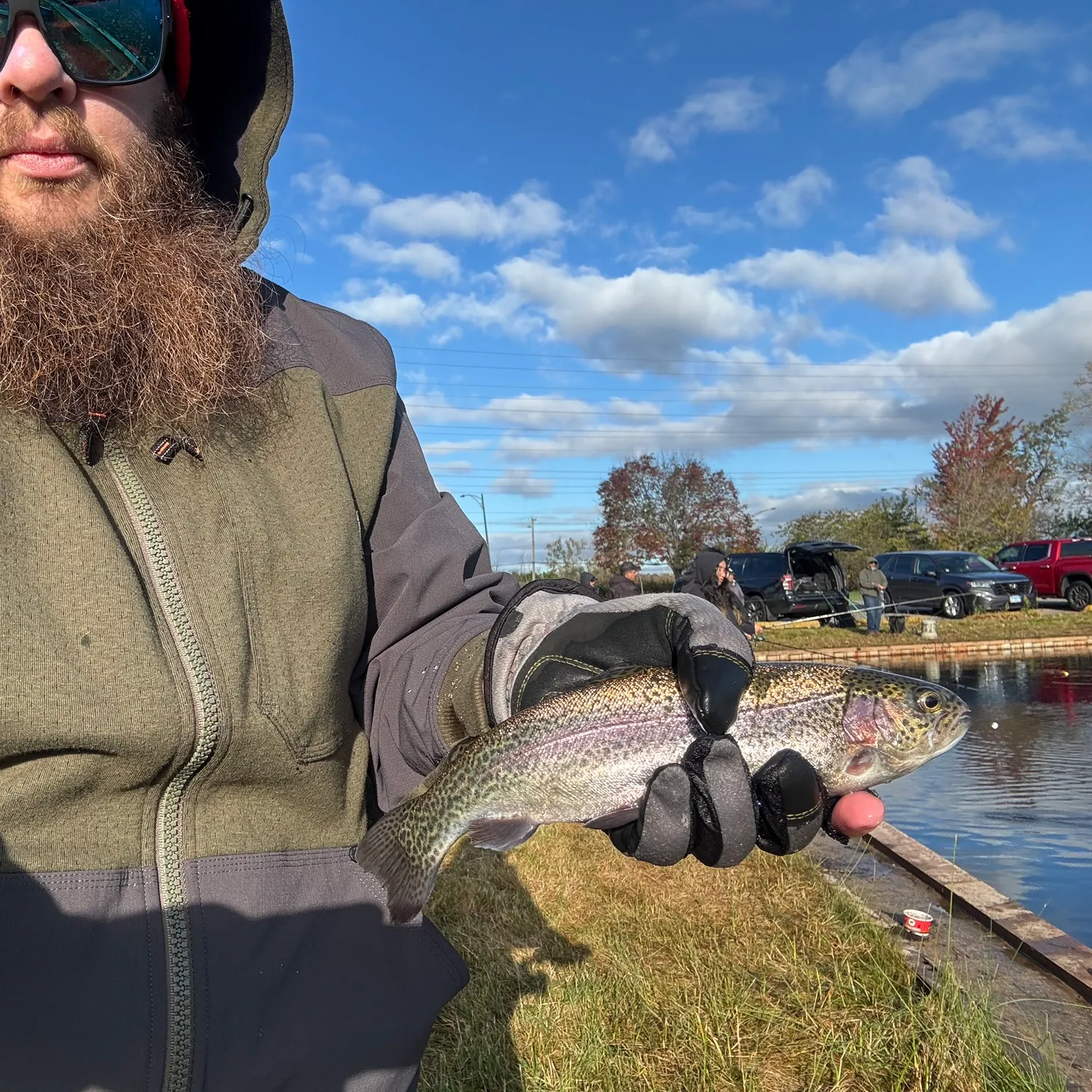 Rainbow trout caught on Fishbrain