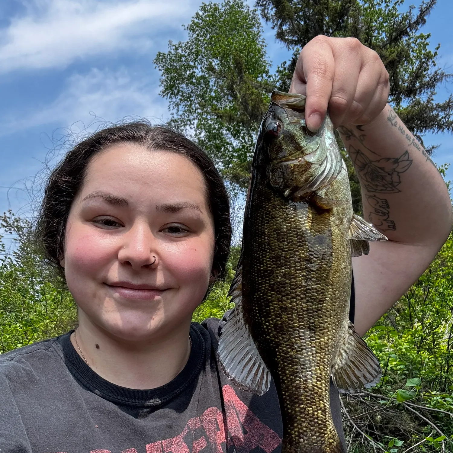 recently logged catches