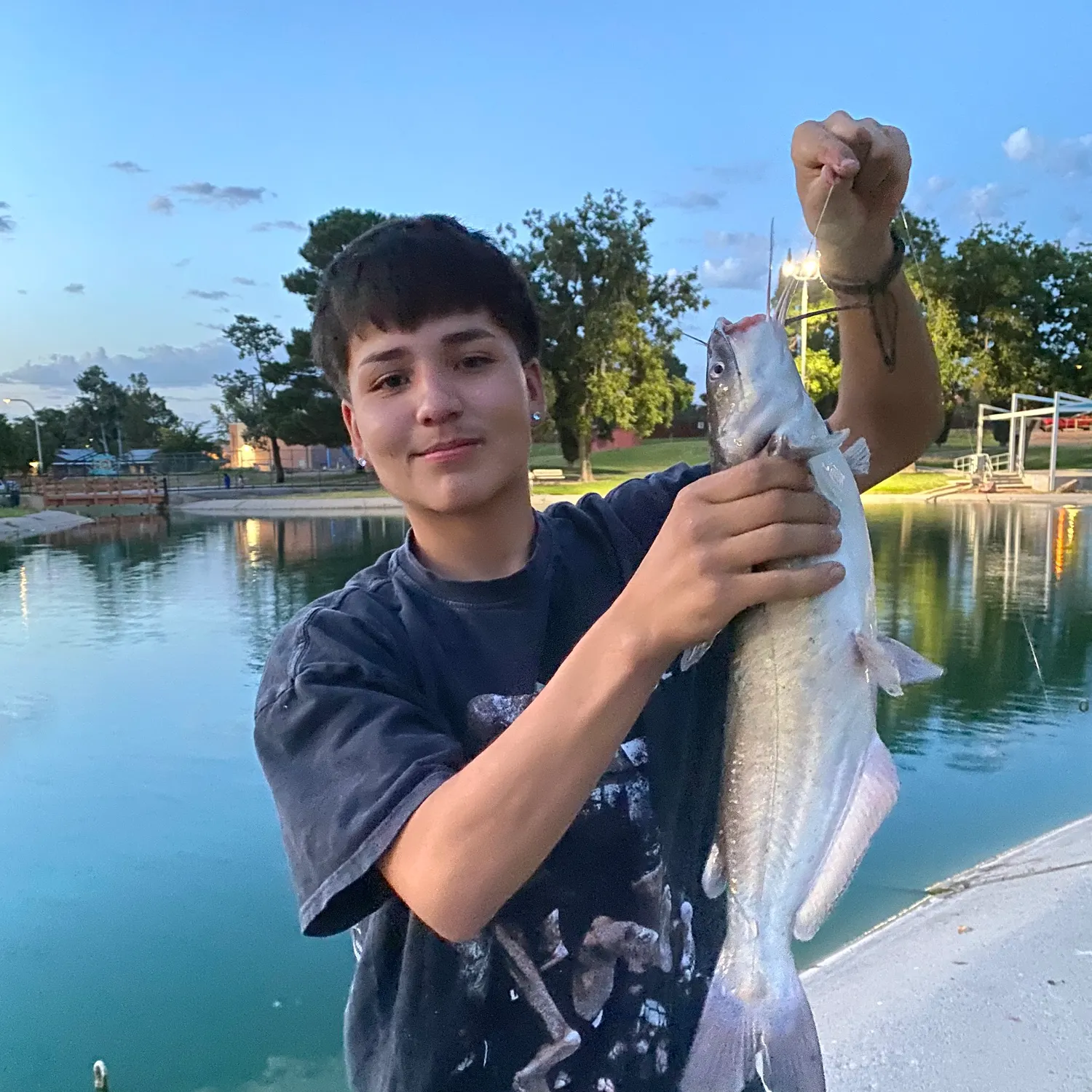 Channel catfish caught on Fishbrain