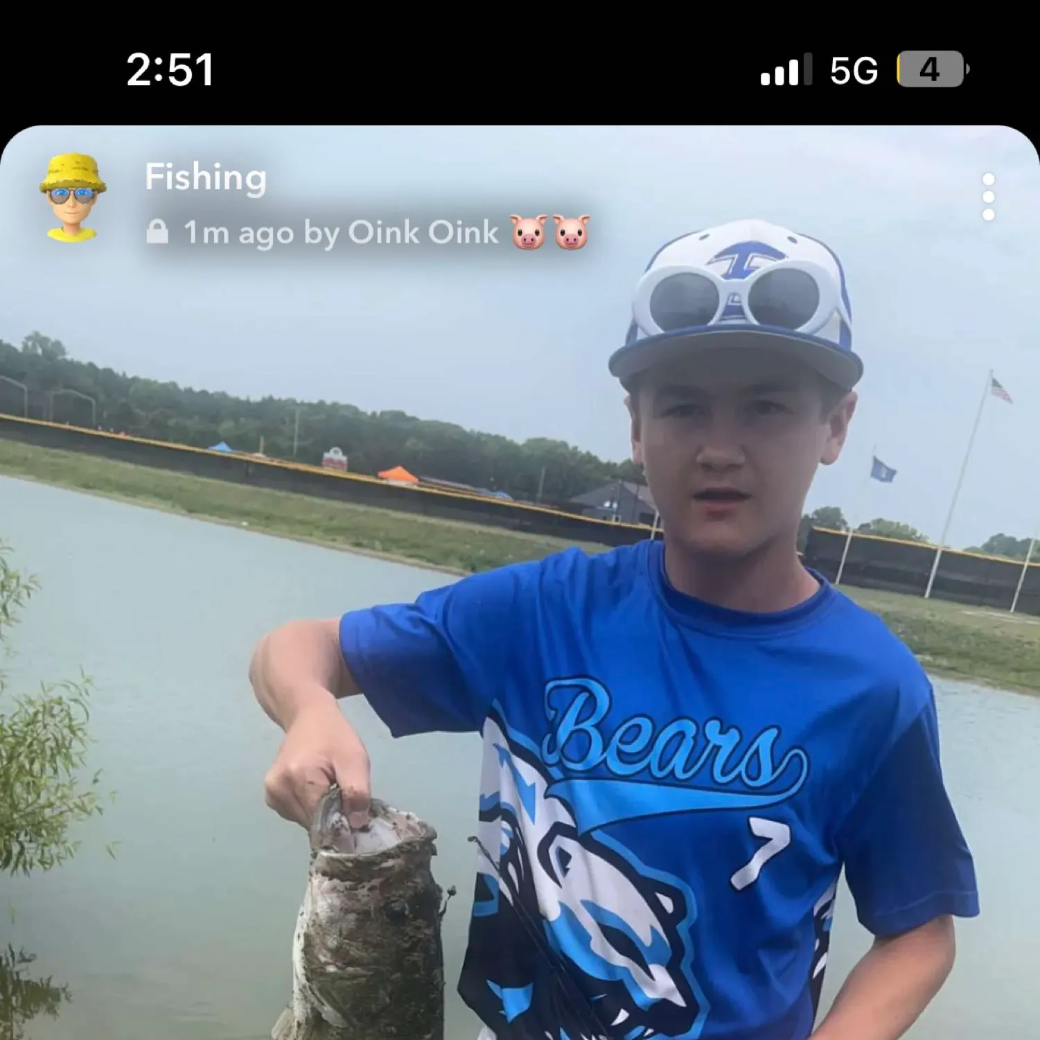 recently logged catches
