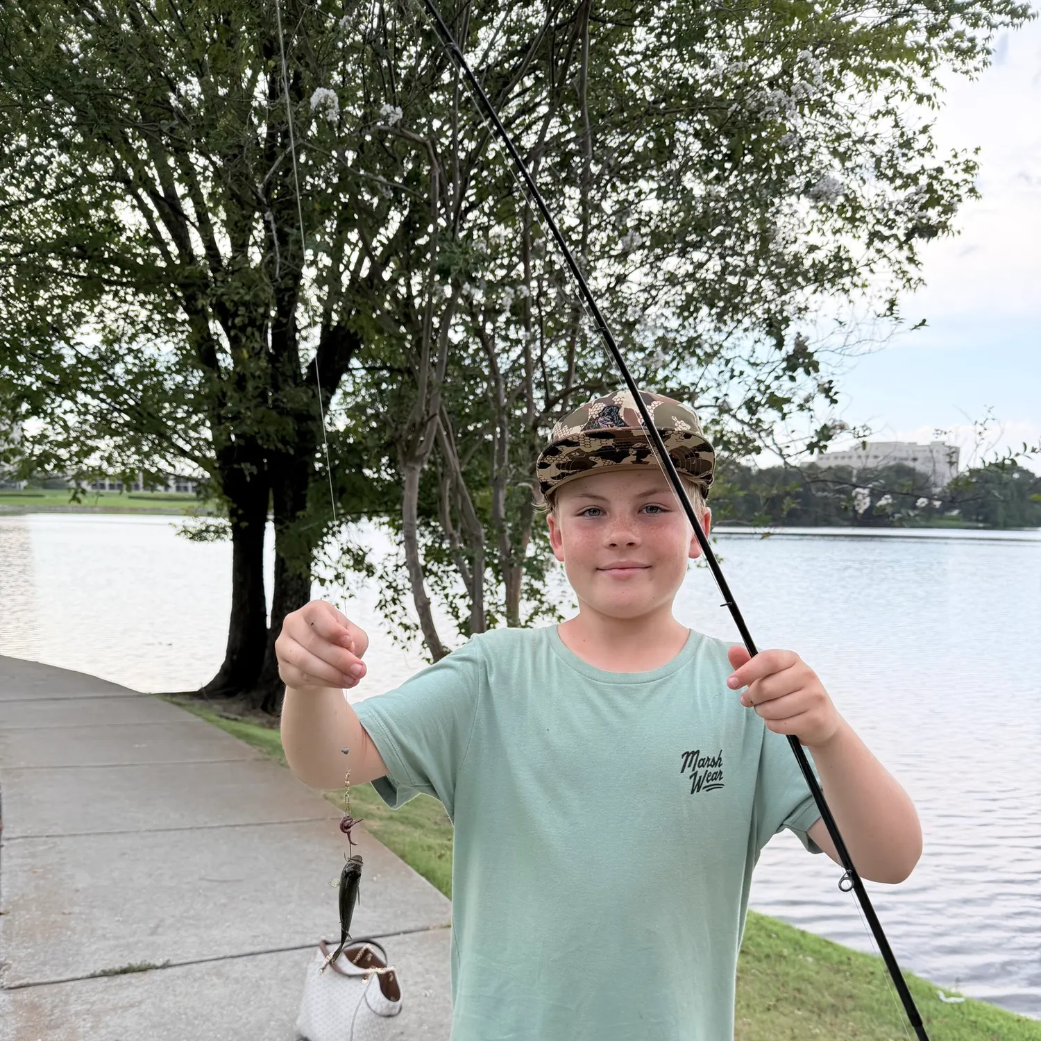 Redear sunfish caught on Fishbrain