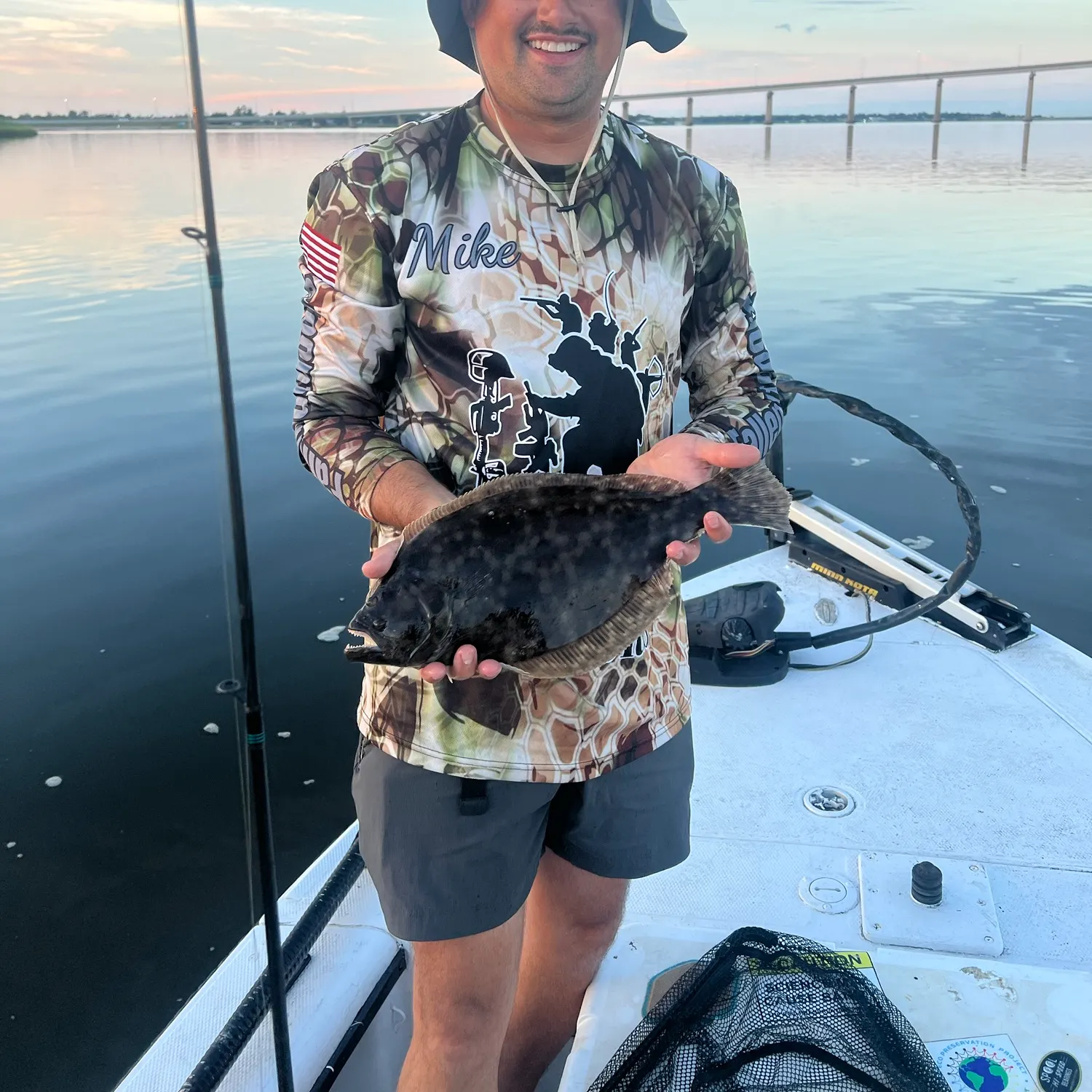 Summer flounder caught on Fishbrain