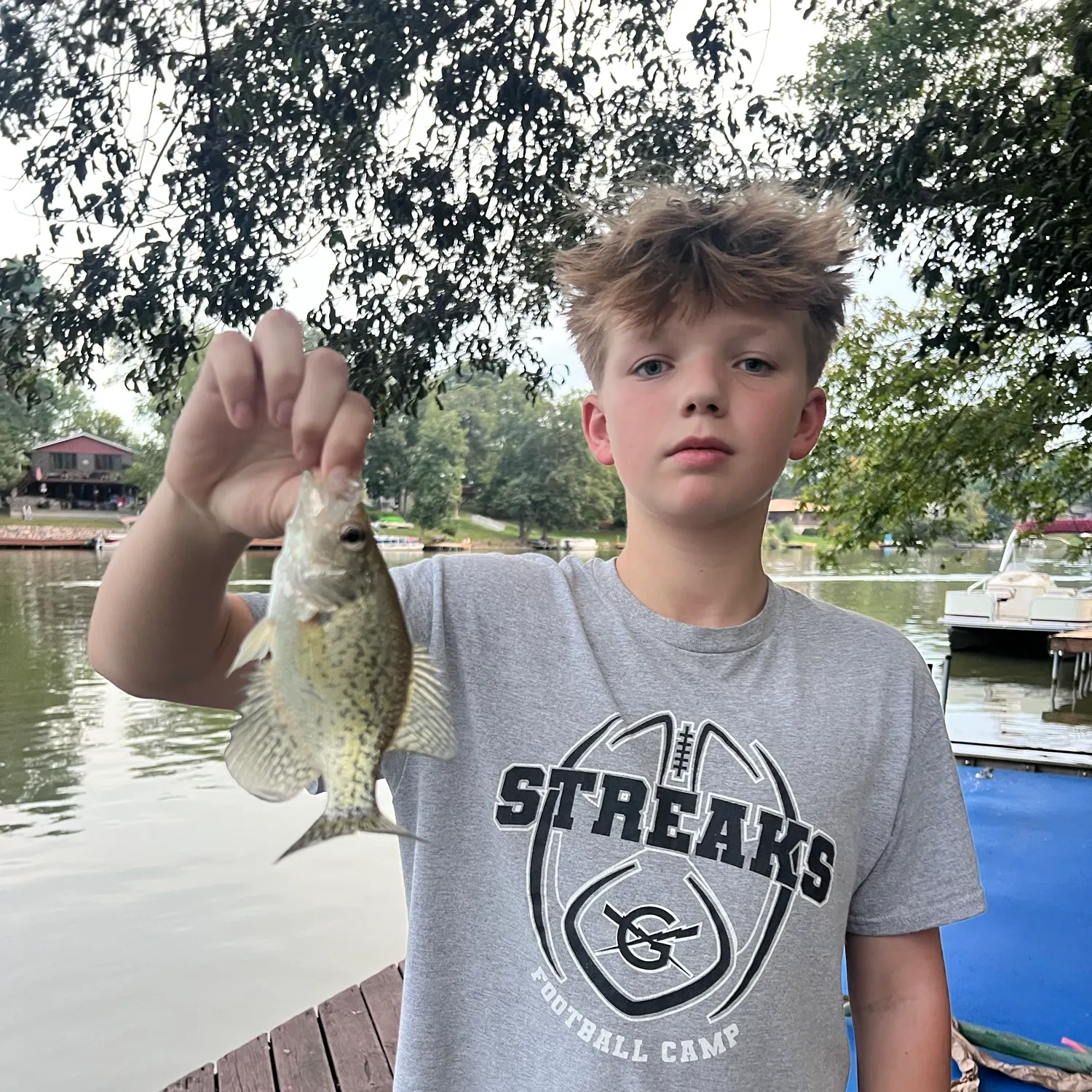 White crappie caught on Fishbrain