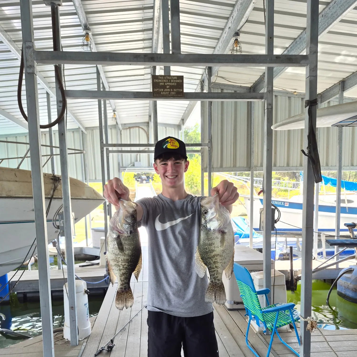 White crappie caught on Fishbrain