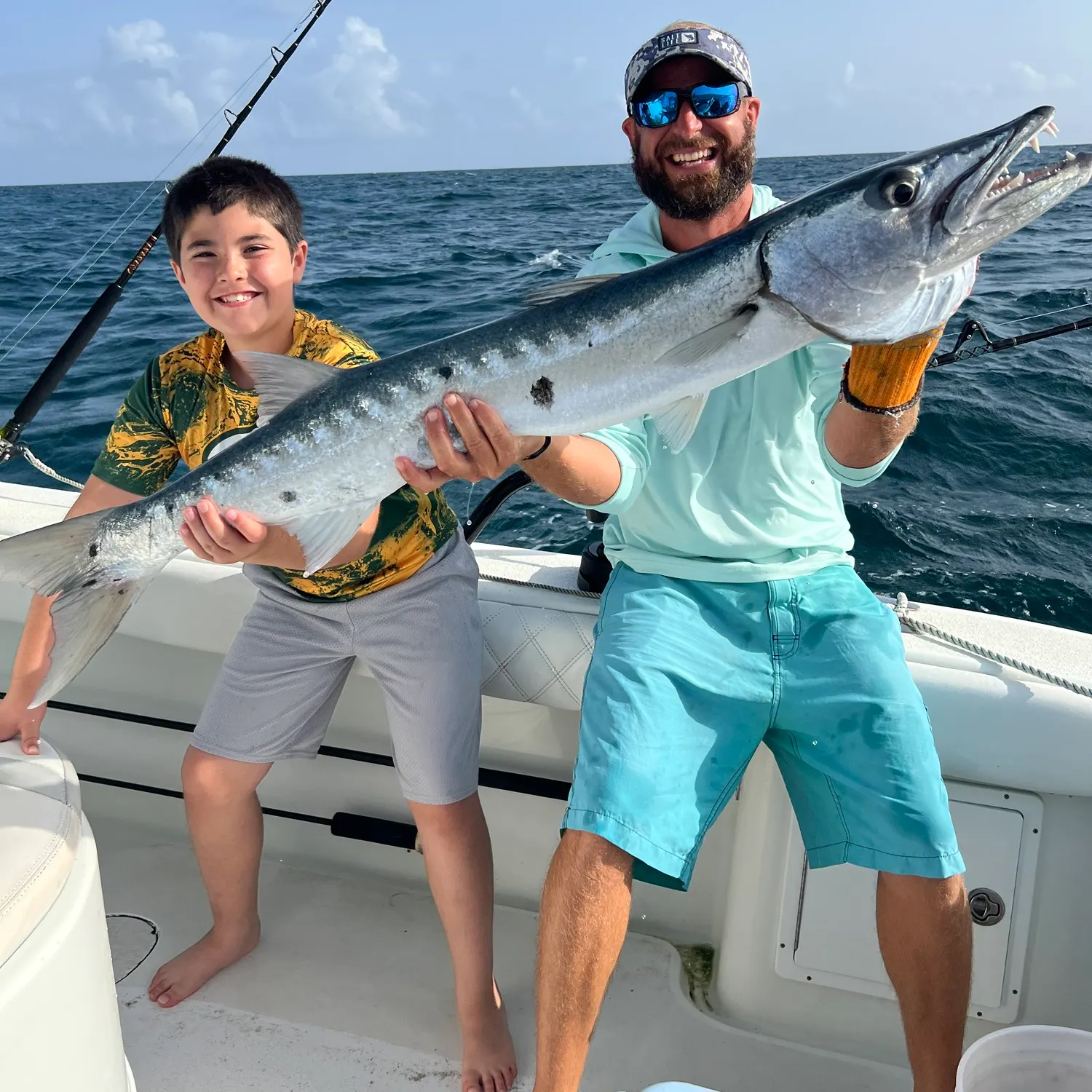 Great barracuda caught on Fishbrain
