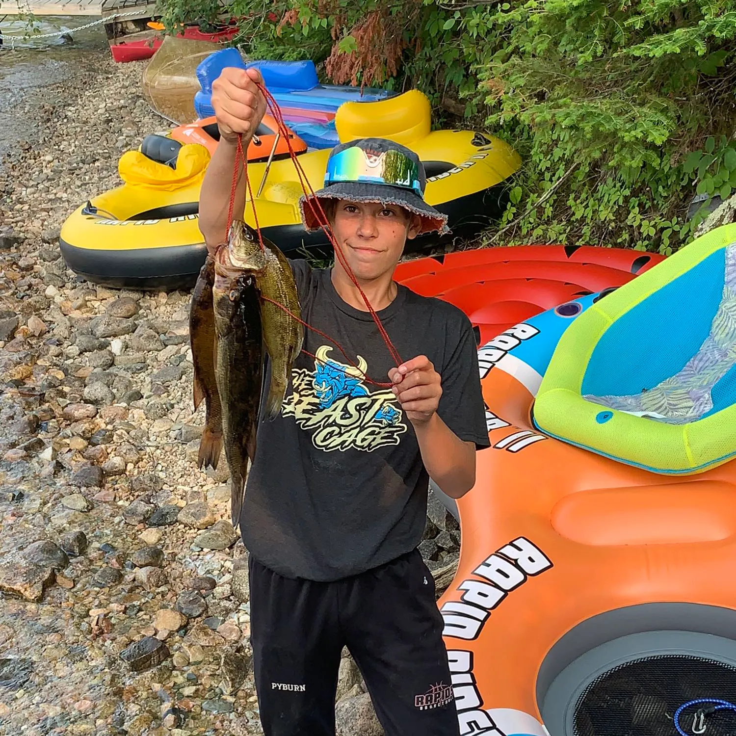 recently logged catches