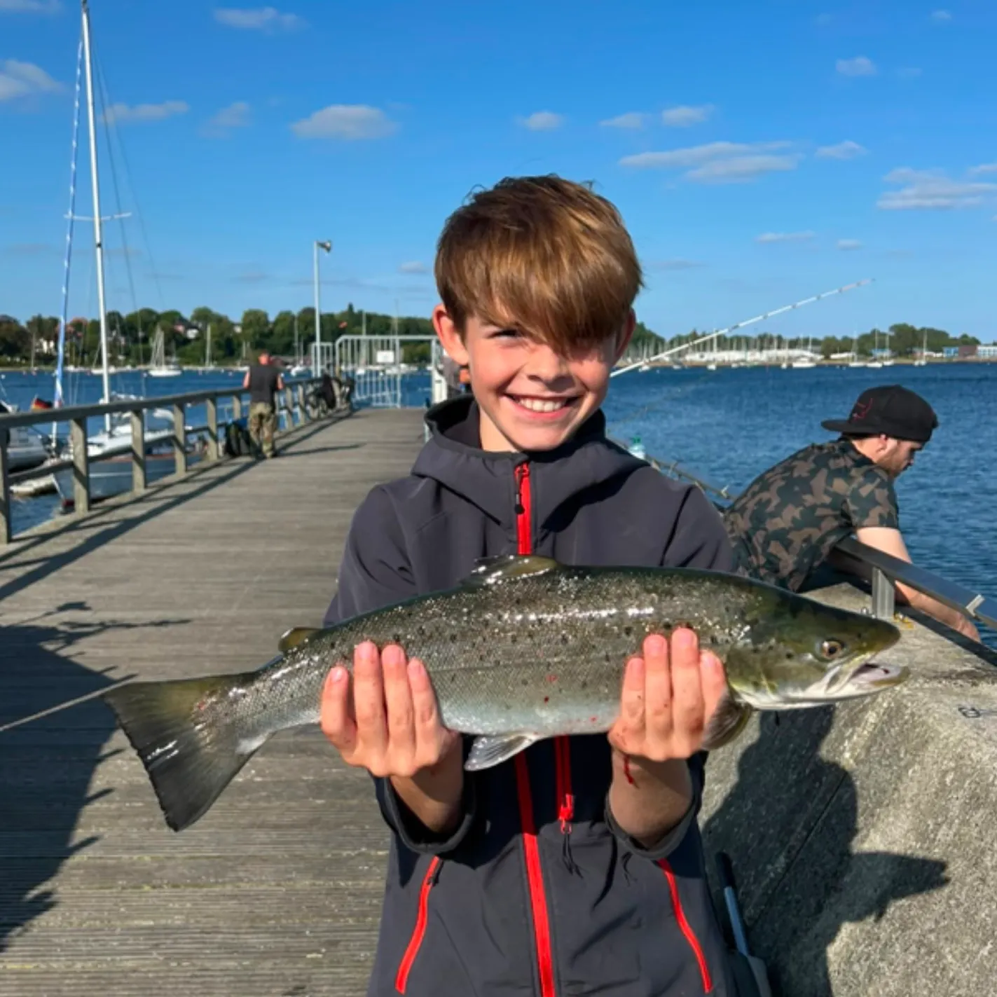 Brown trout caught on Fishbrain