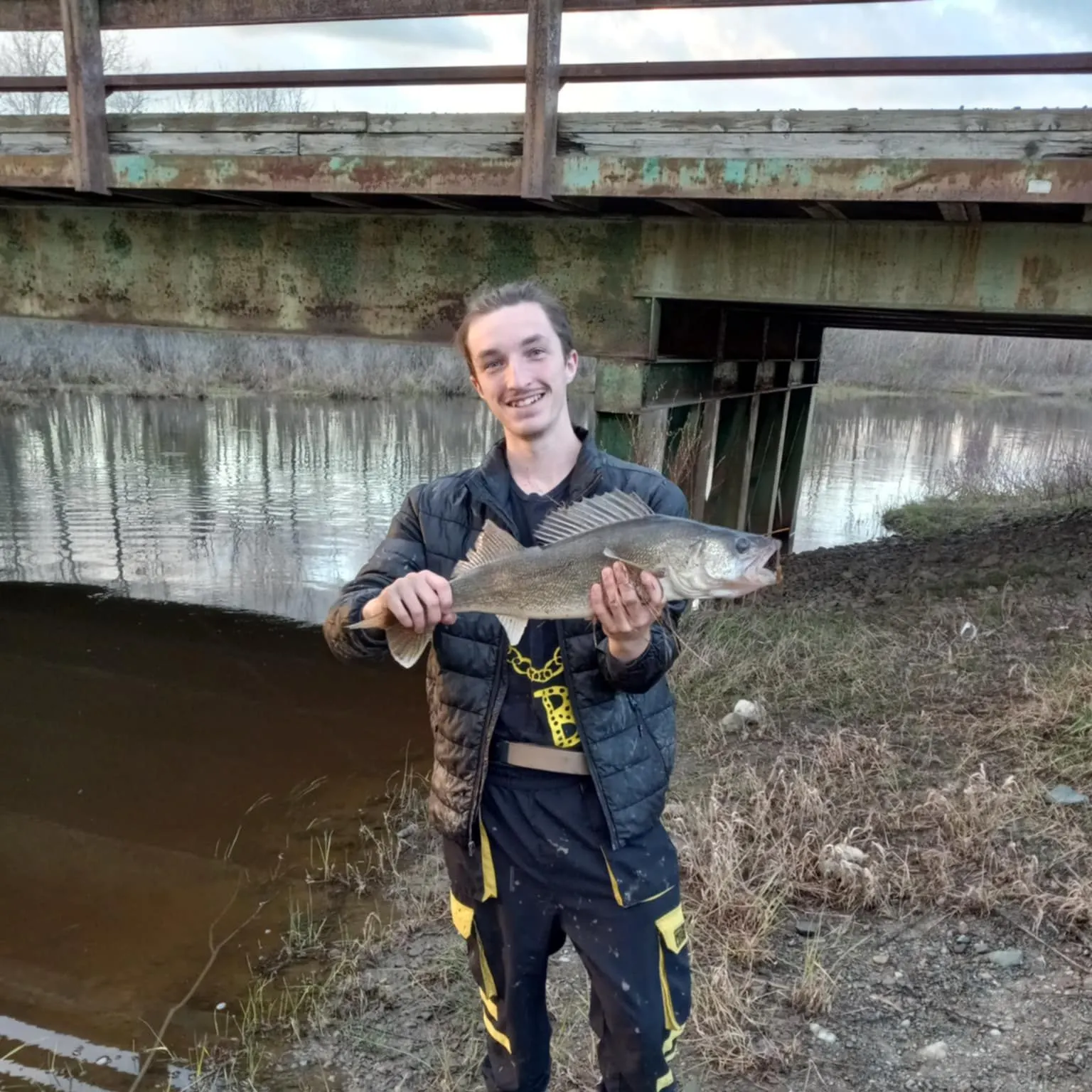 Walleye caught on Fishbrain