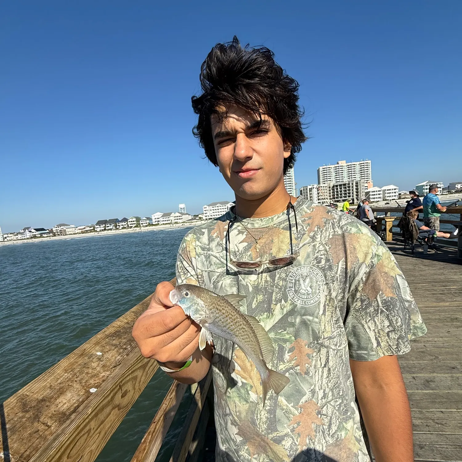 Atlantic croaker caught on Fishbrain