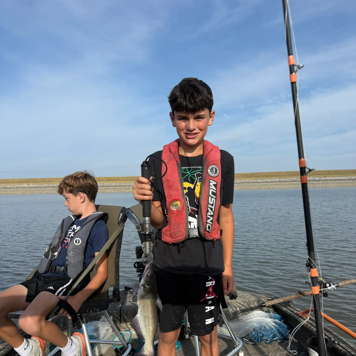 Channel catfish caught on Fishbrain