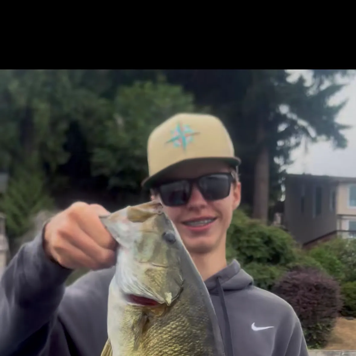 Smallmouth bass caught on Fishbrain