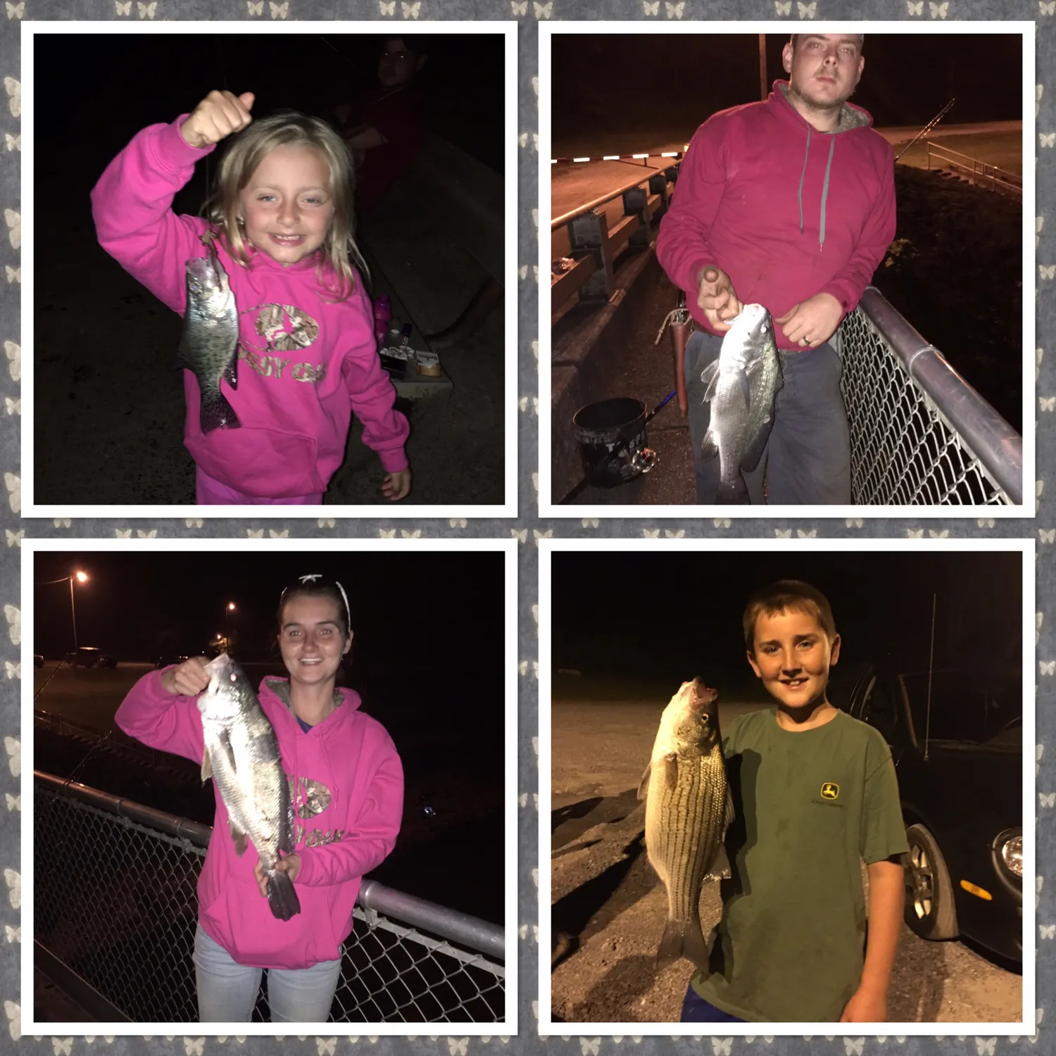 recently logged catches