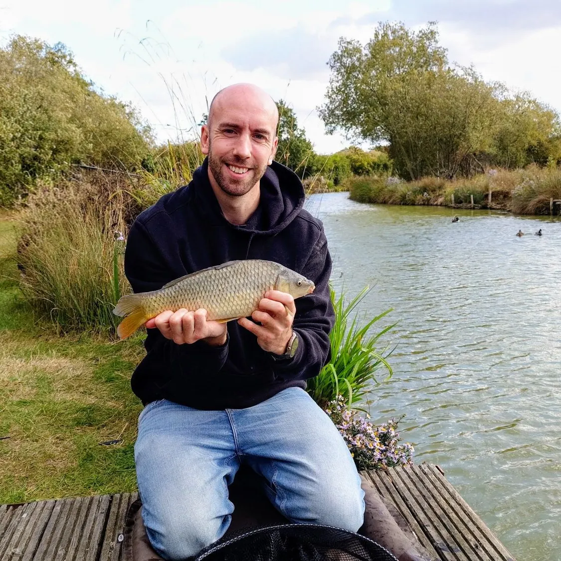 Common carp caught on Fishbrain