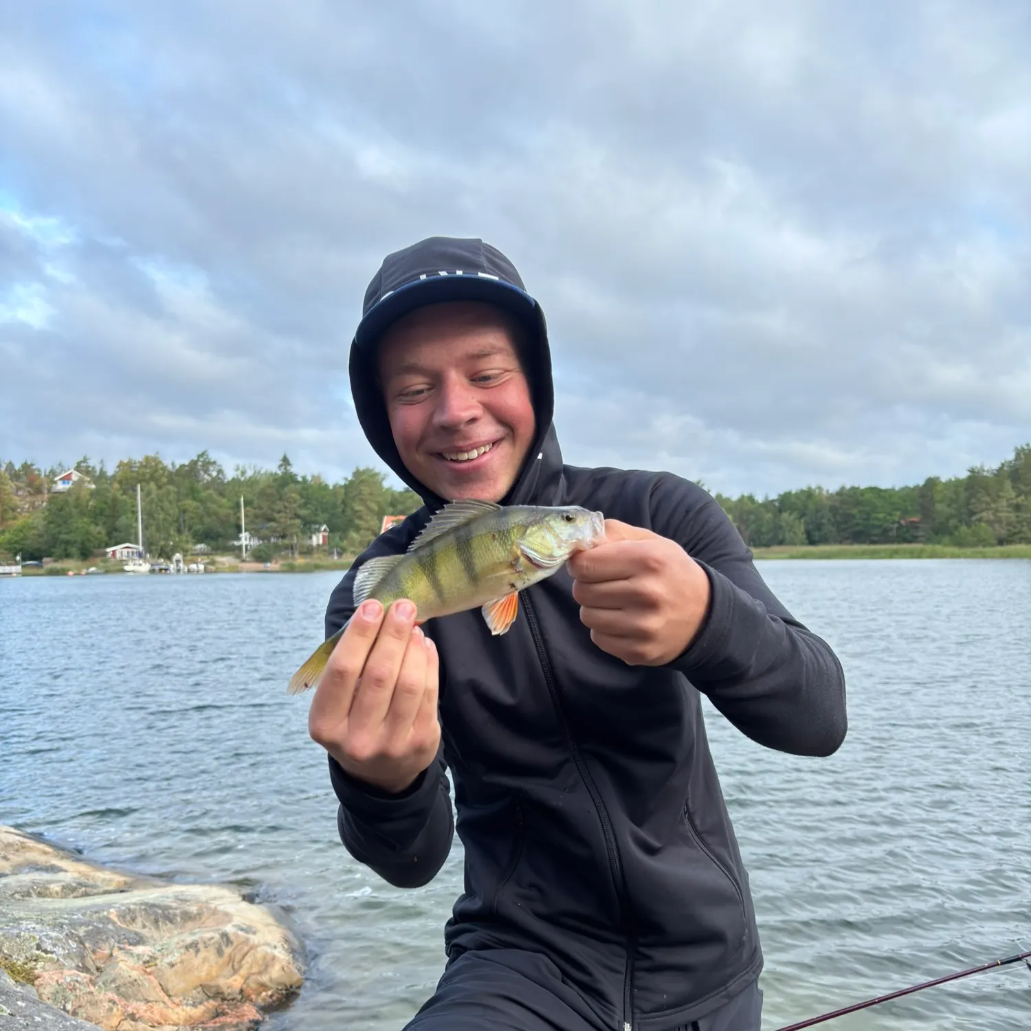 European perch caught on Fishbrain