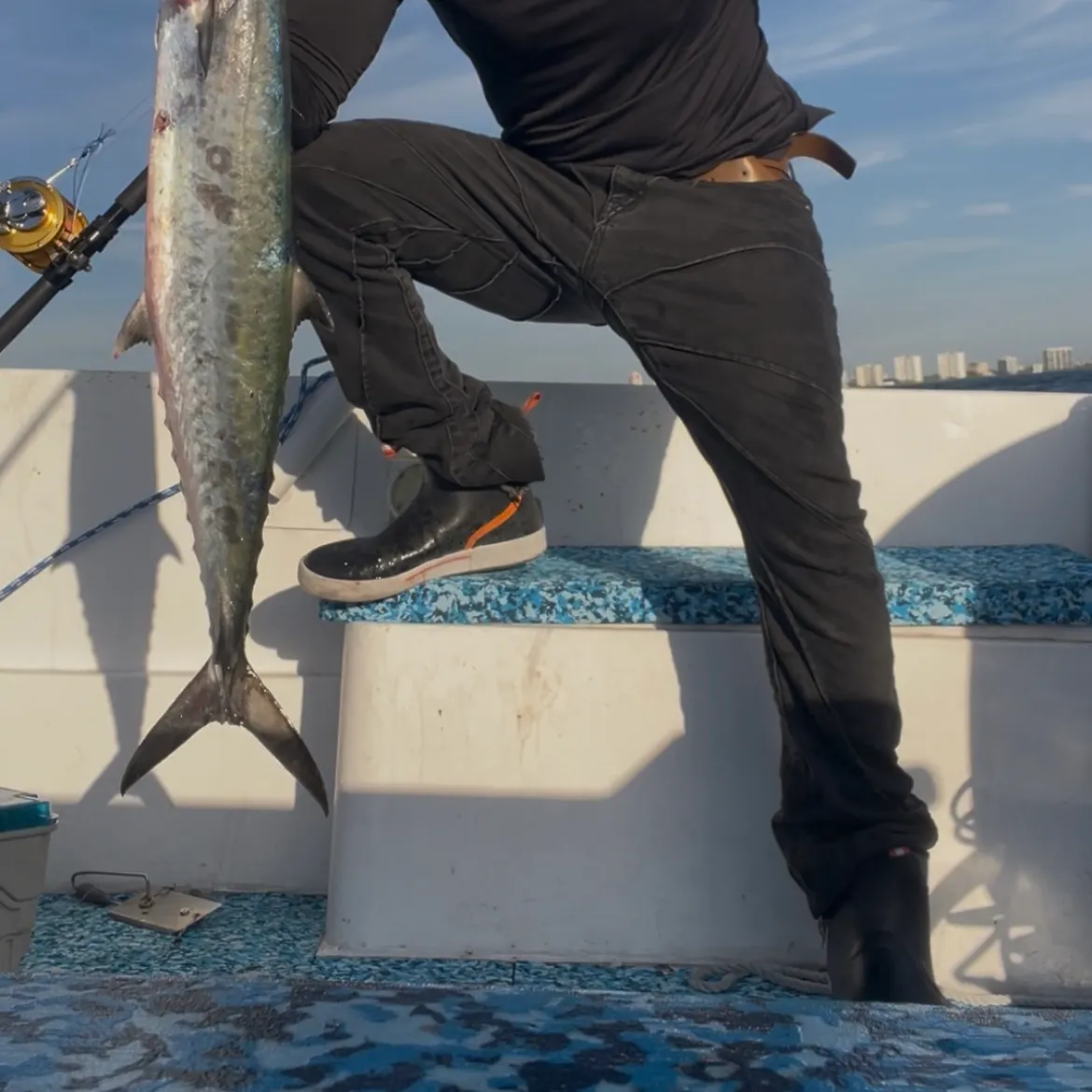 King mackerel caught on Fishbrain