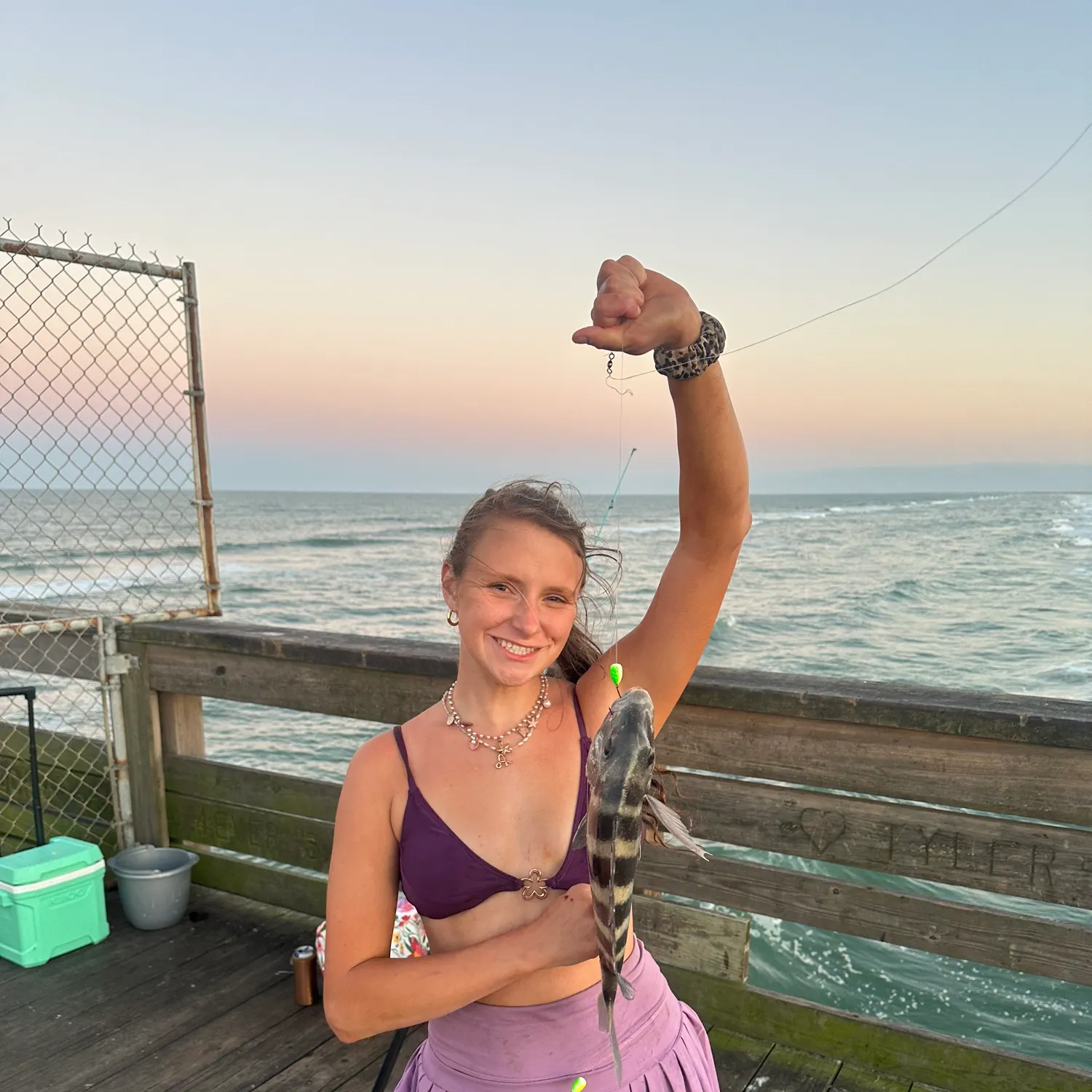 recently logged catches