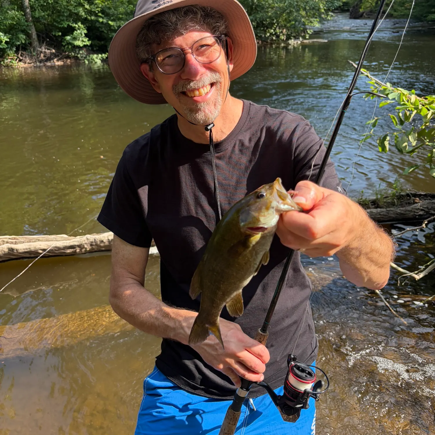 Smallmouth bass caught on Fishbrain
