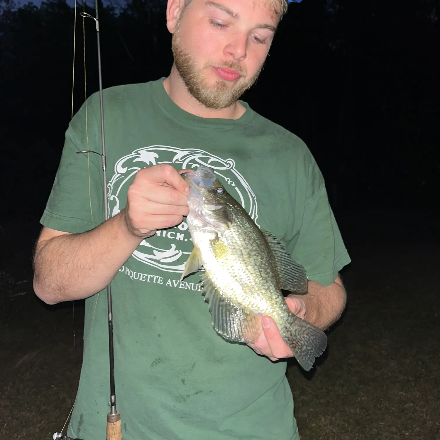 The most recent Black crappie catches on Fishbrain