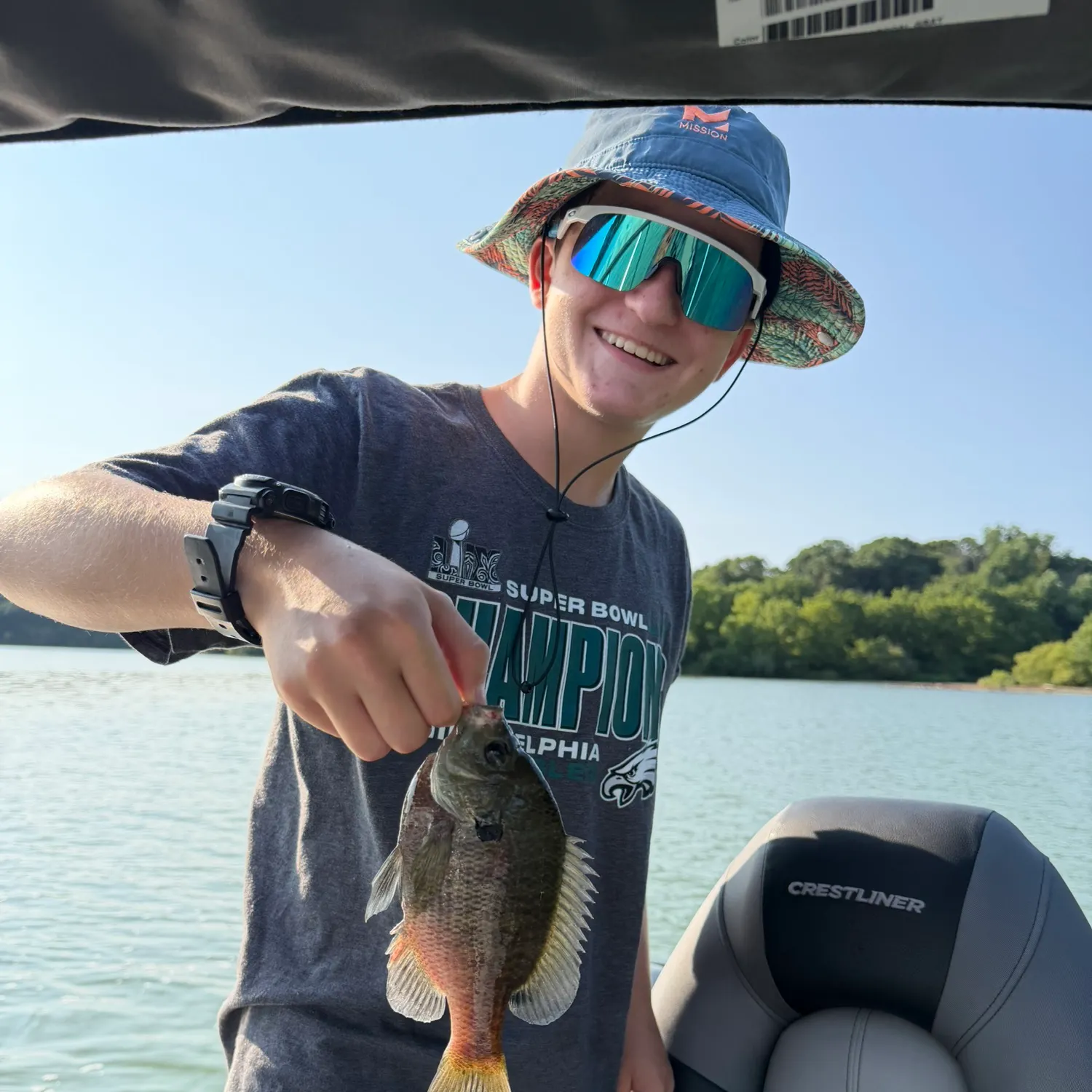 recently logged catches