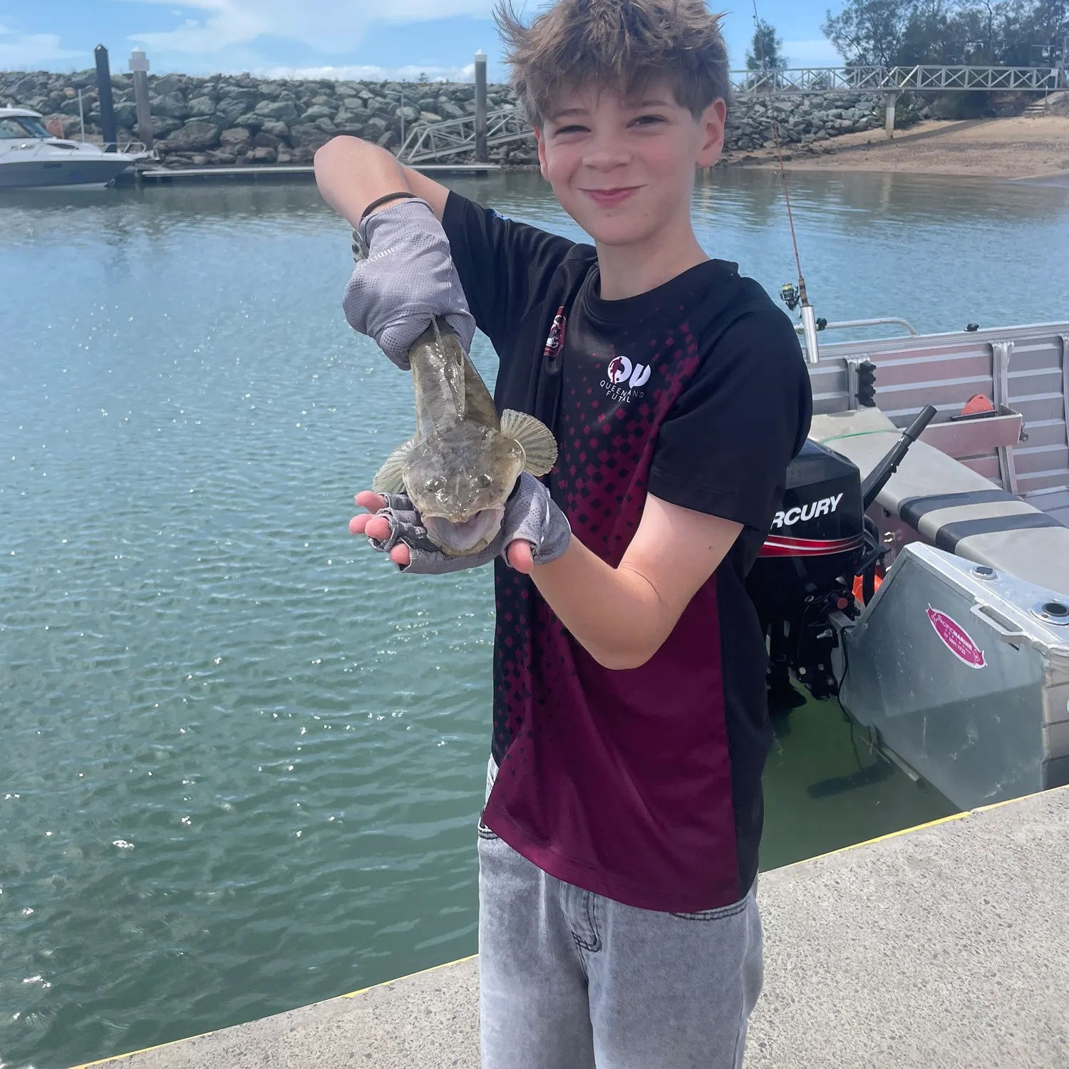 Dusky flathead caught on Fishbrain