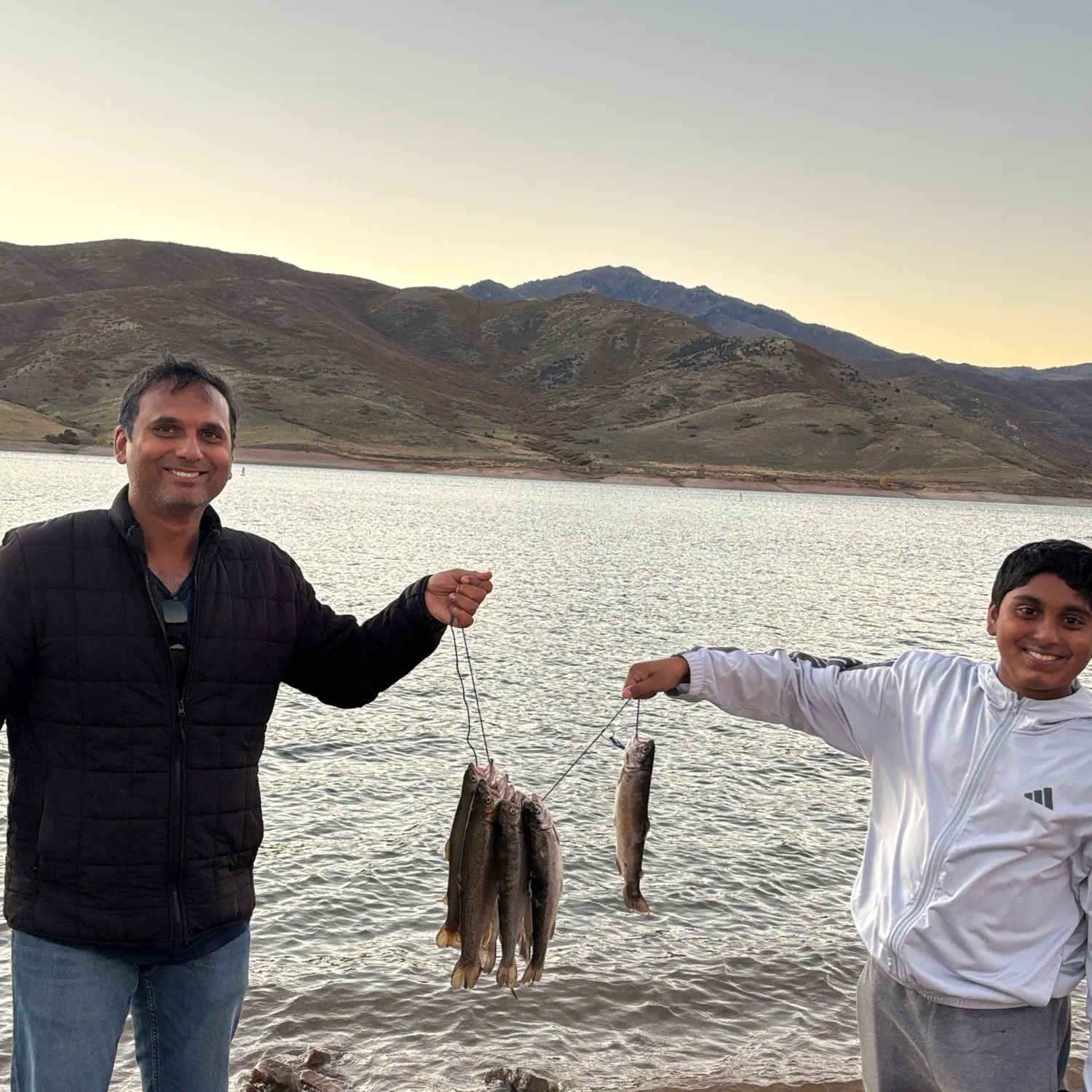 Rainbow trout caught on Fishbrain
