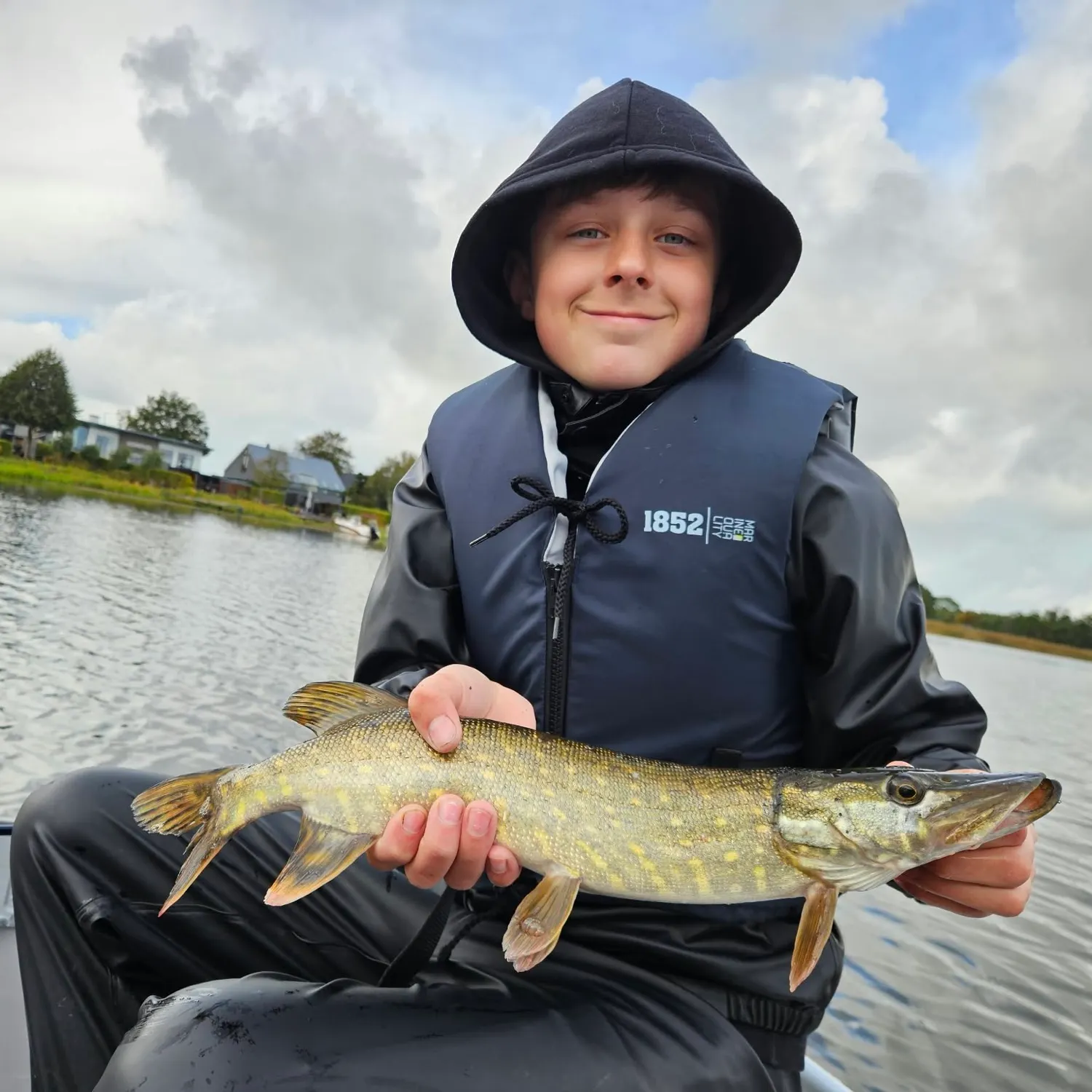 Northern pike caught on Fishbrain