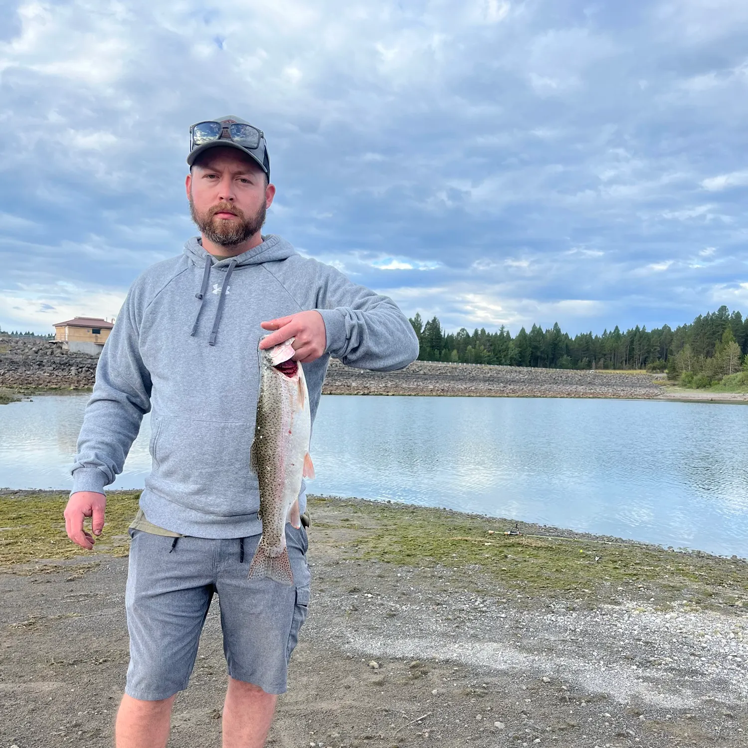 Rainbow trout caught on Fishbrain