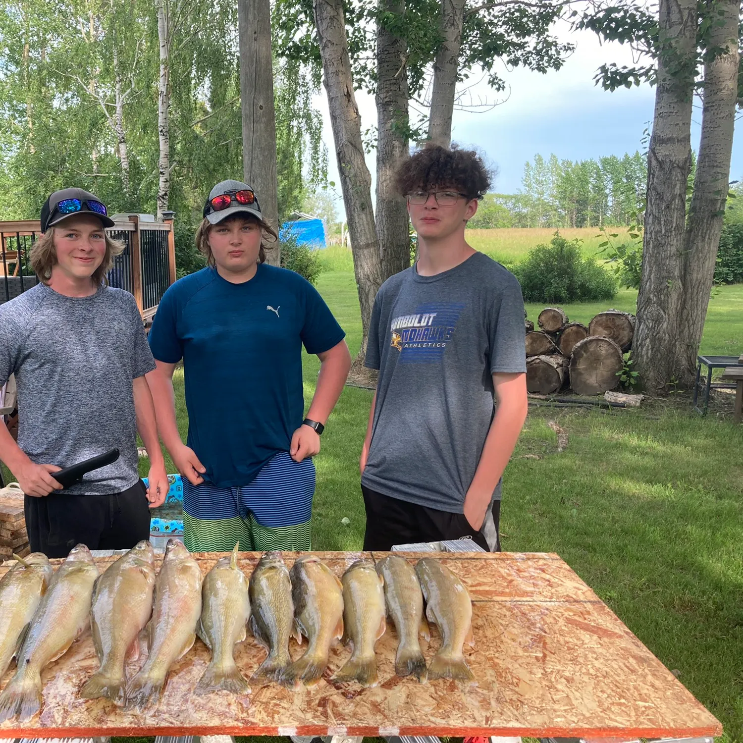 recently logged catches