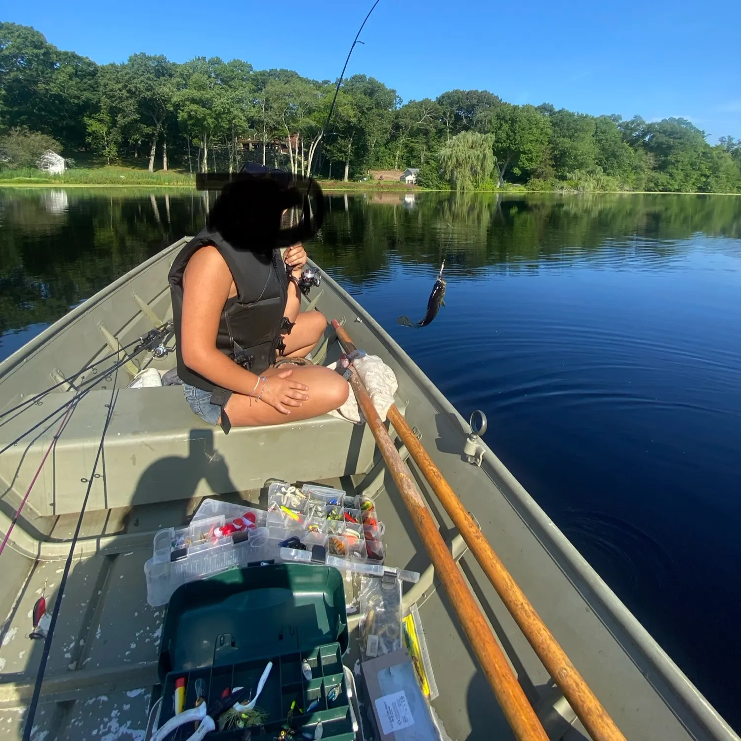Black crappie caught on Fishbrain