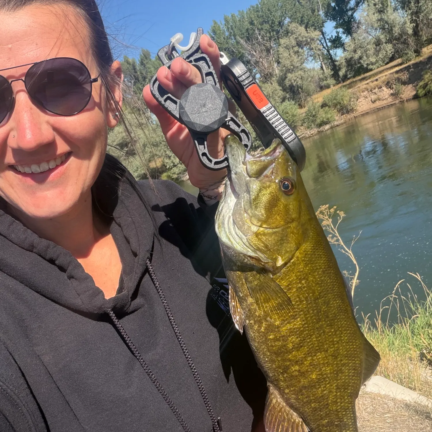 Smallmouth bass caught on Fishbrain