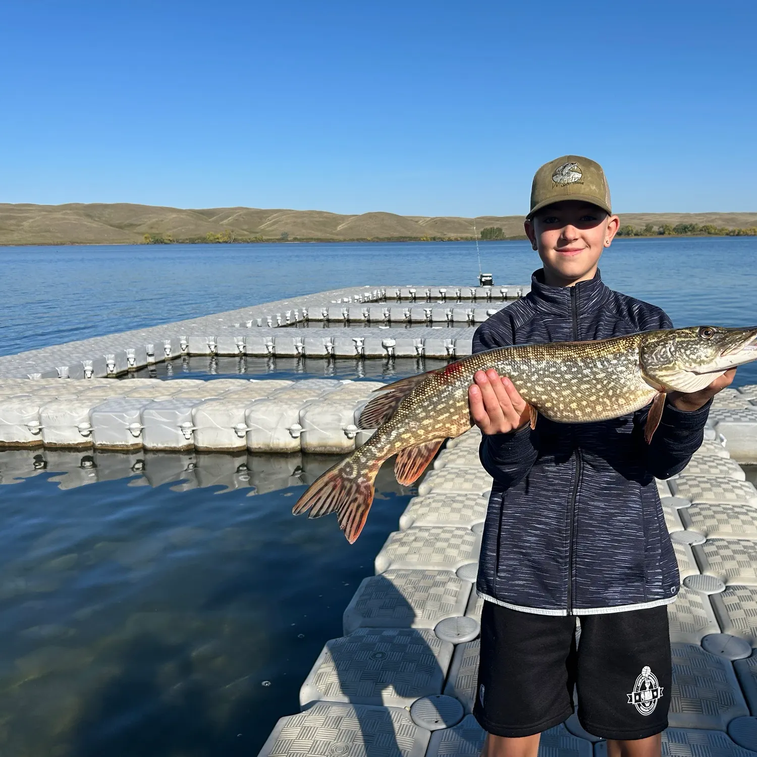 Northern pike caught on Fishbrain