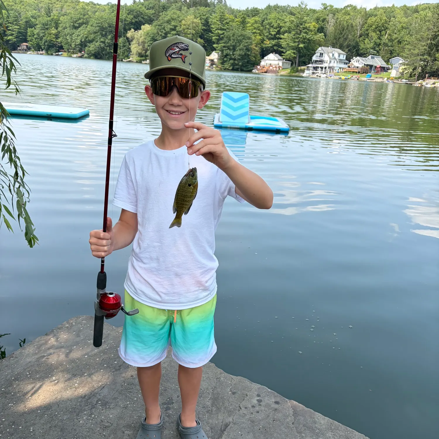 Bluegill caught on Fishbrain