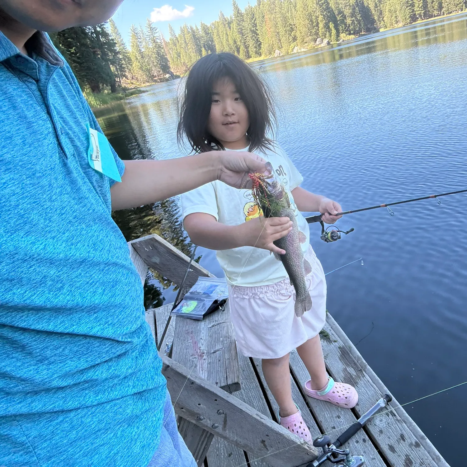 Rainbow trout caught on Fishbrain