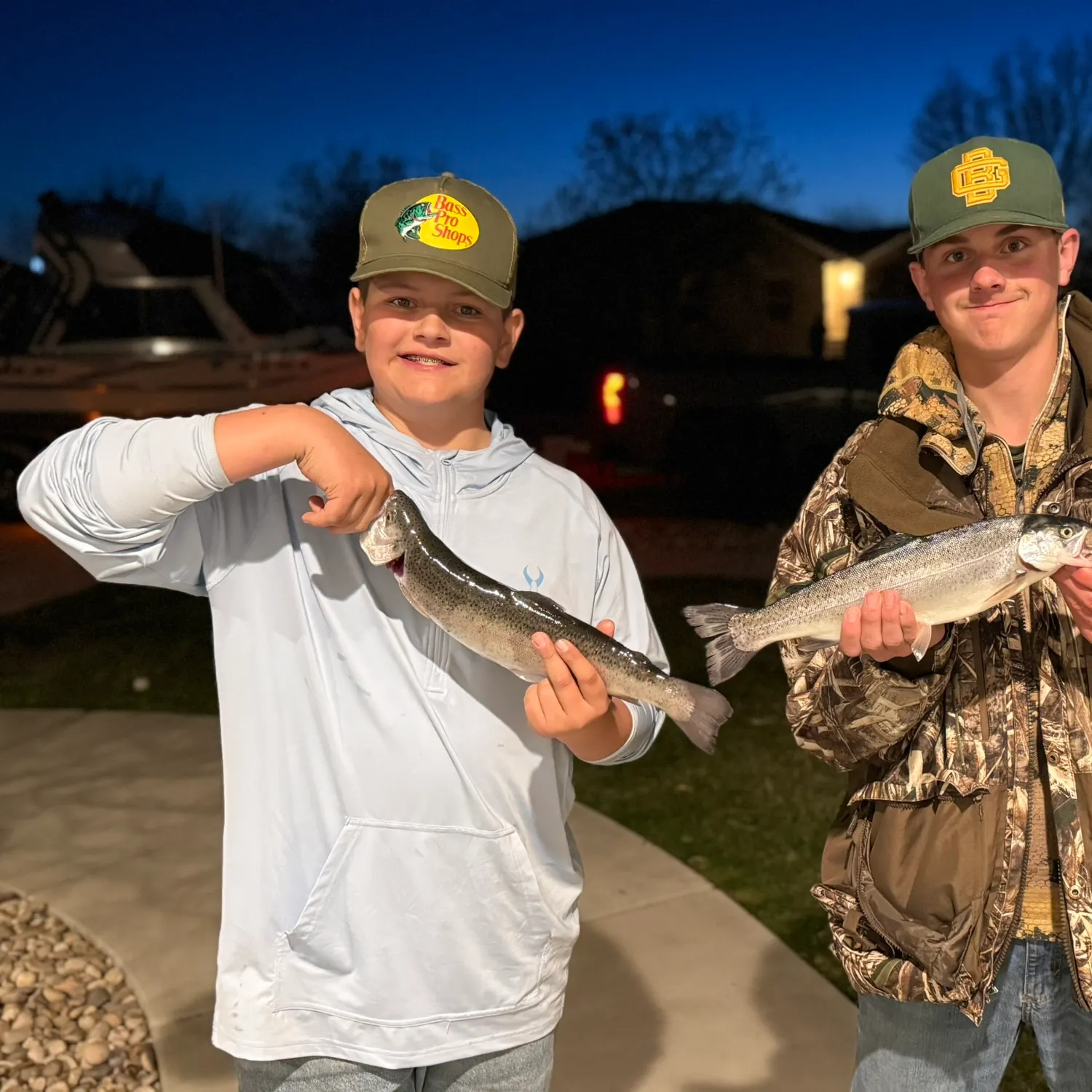 recently logged catches