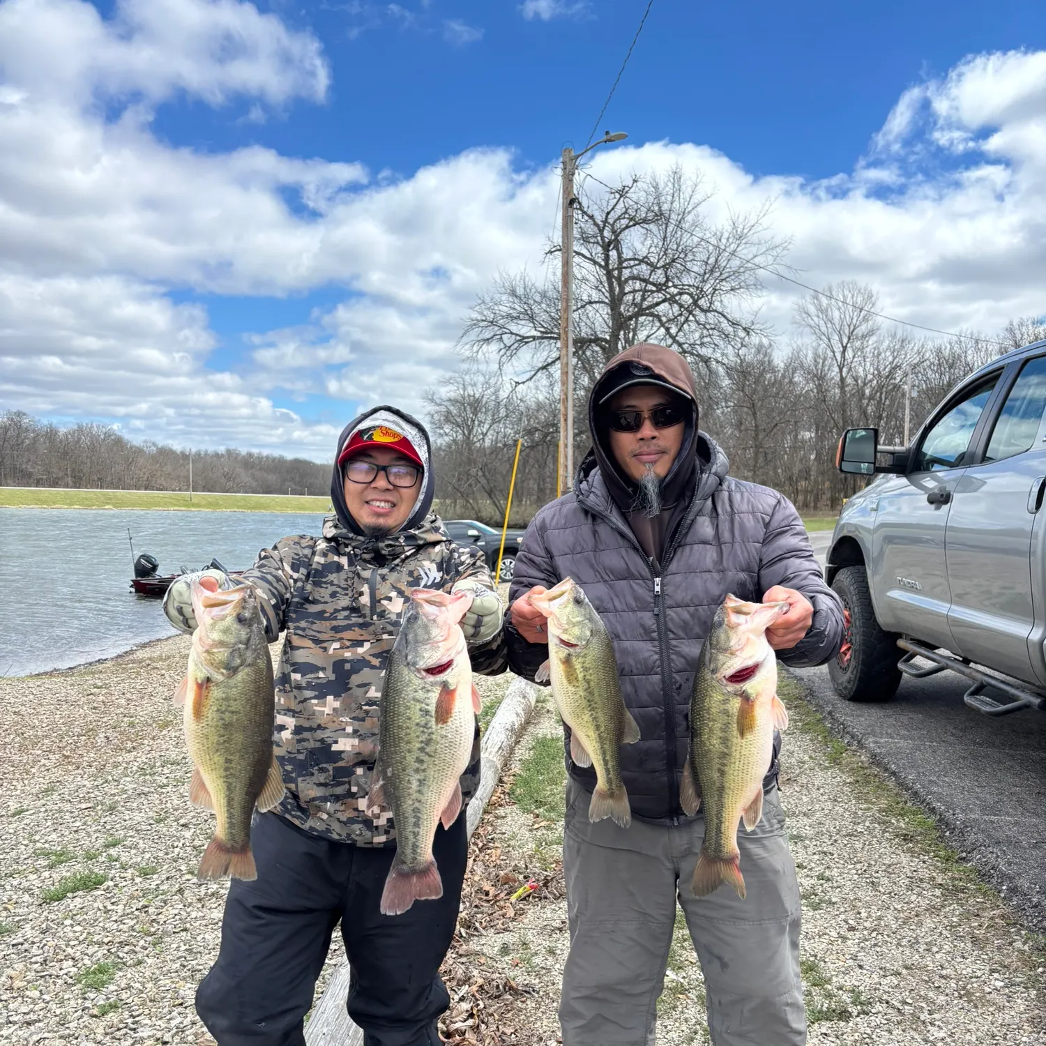 recently logged catches