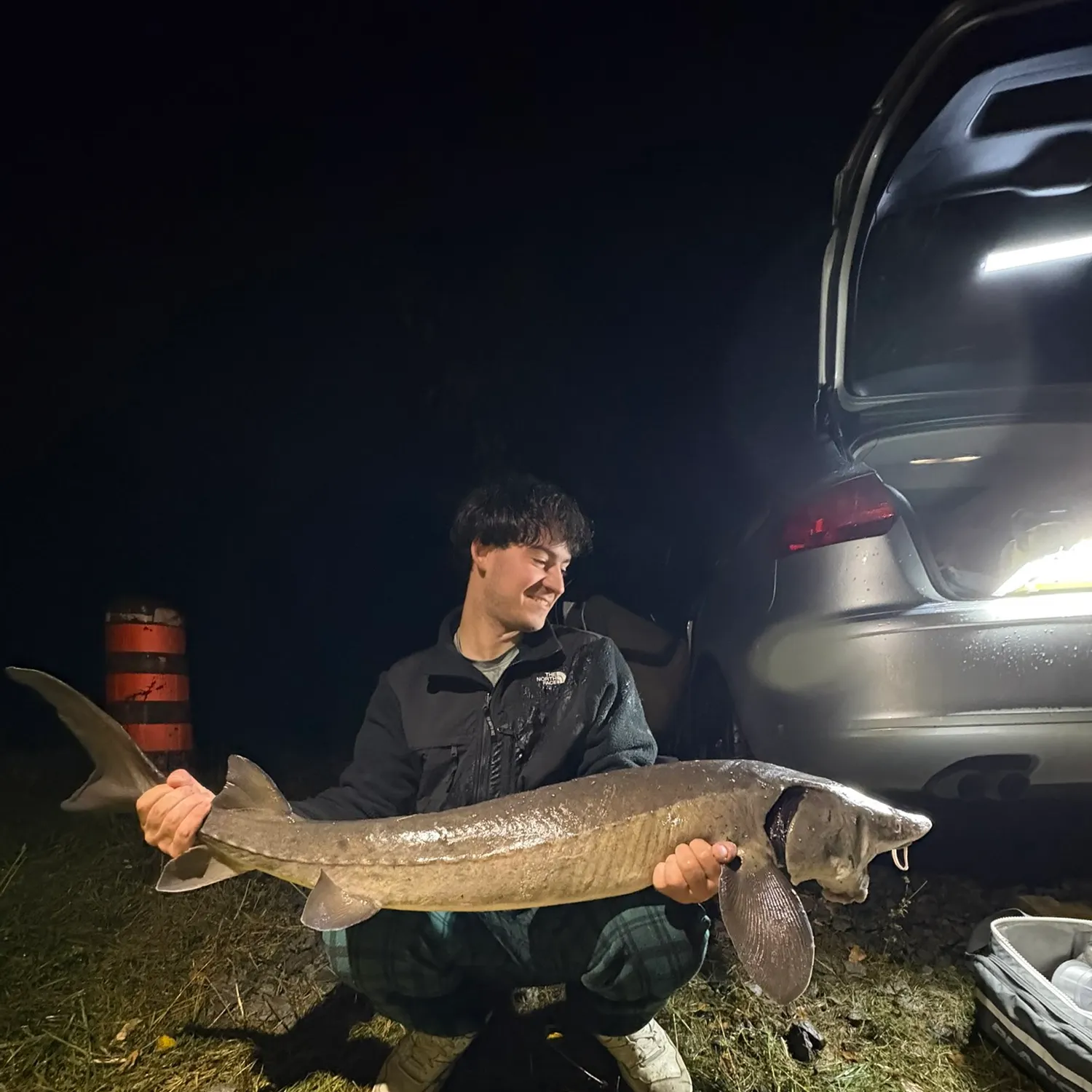 Lake sturgeon caught on Fishbrain