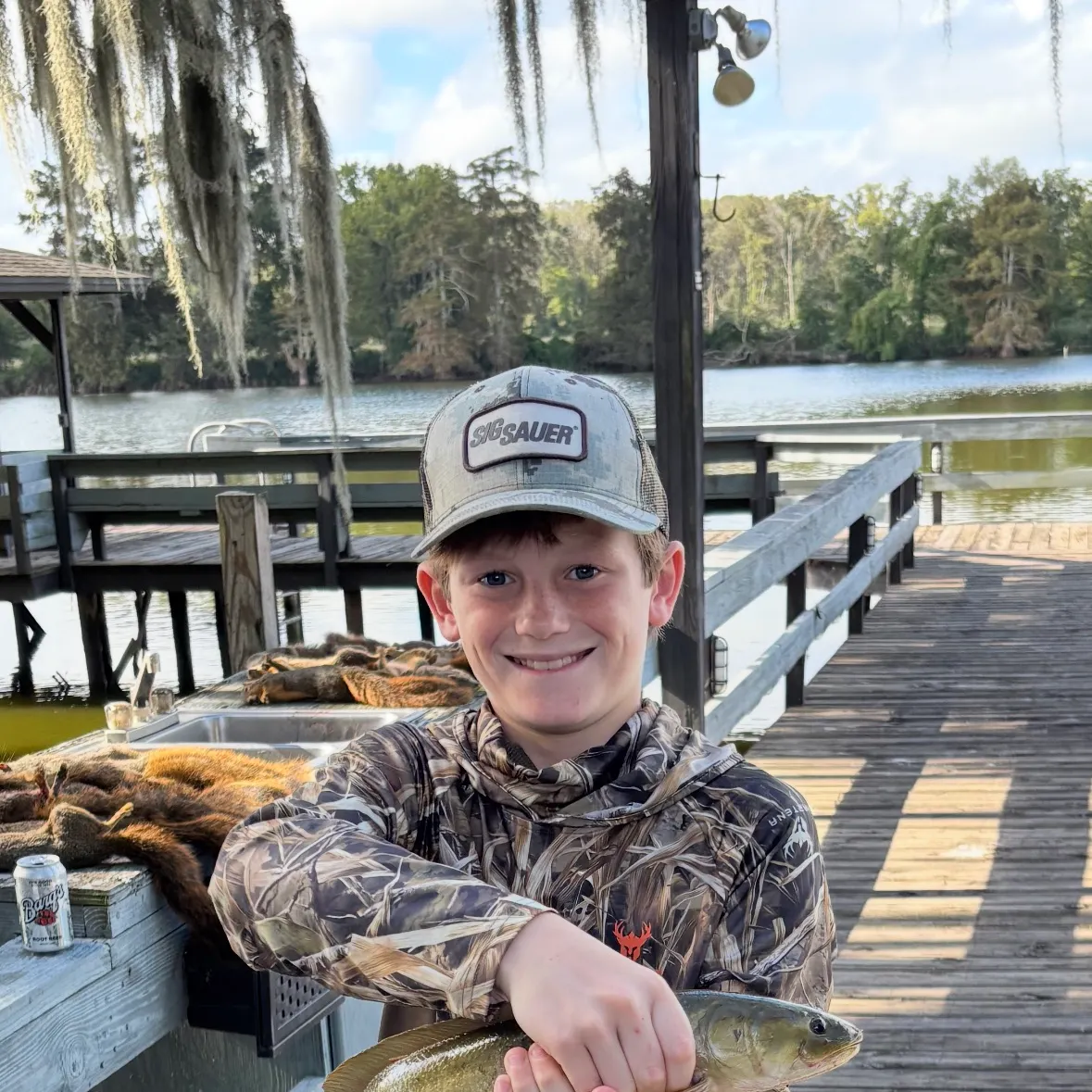 Ruddy bowfin caught on Fishbrain