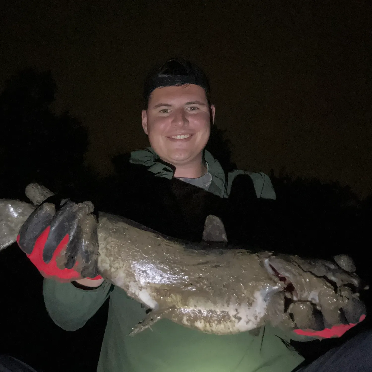 Channel catfish caught on Fishbrain