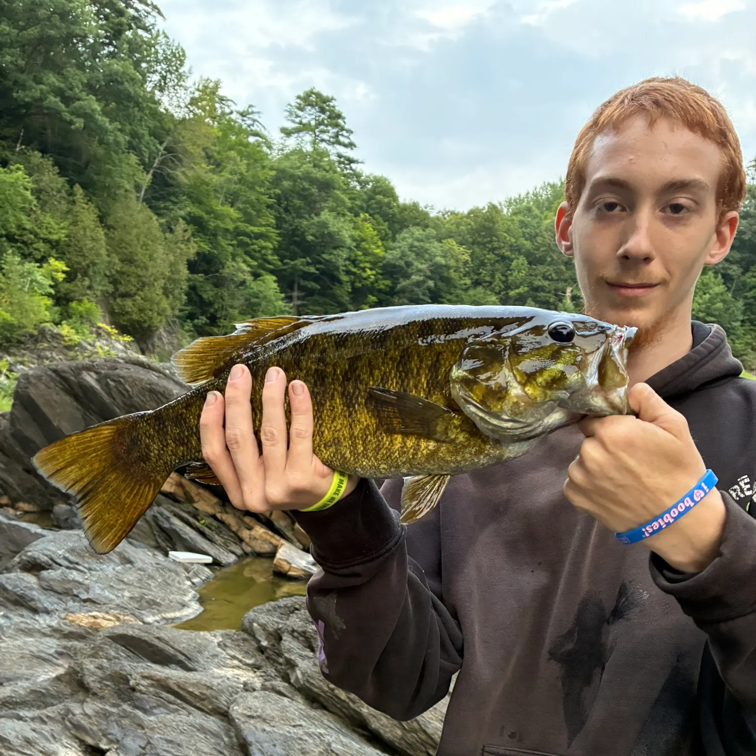 Smallmouth bass caught on Fishbrain