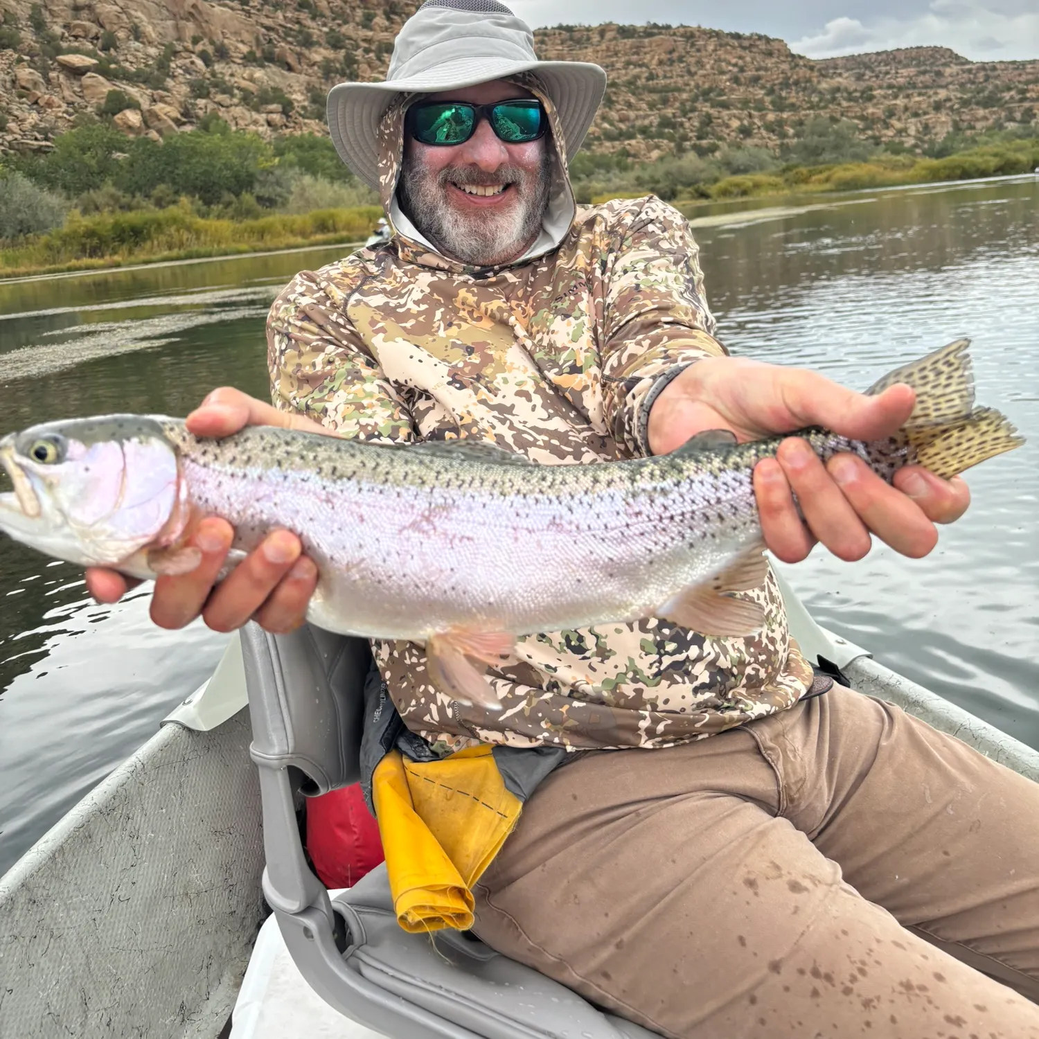 Rainbow trout caught on Fishbrain