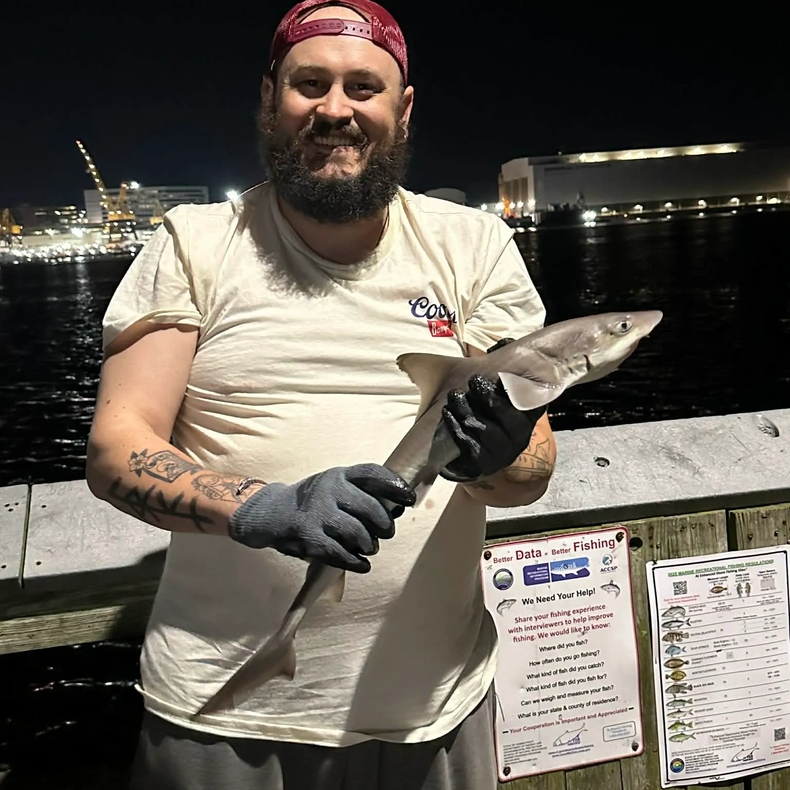 recently logged catches