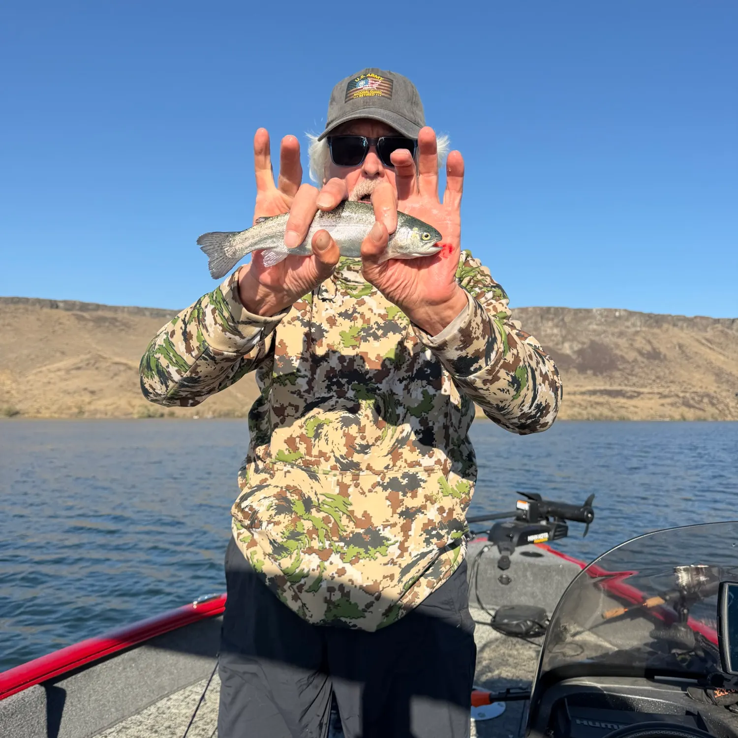 Rainbow trout caught on Fishbrain