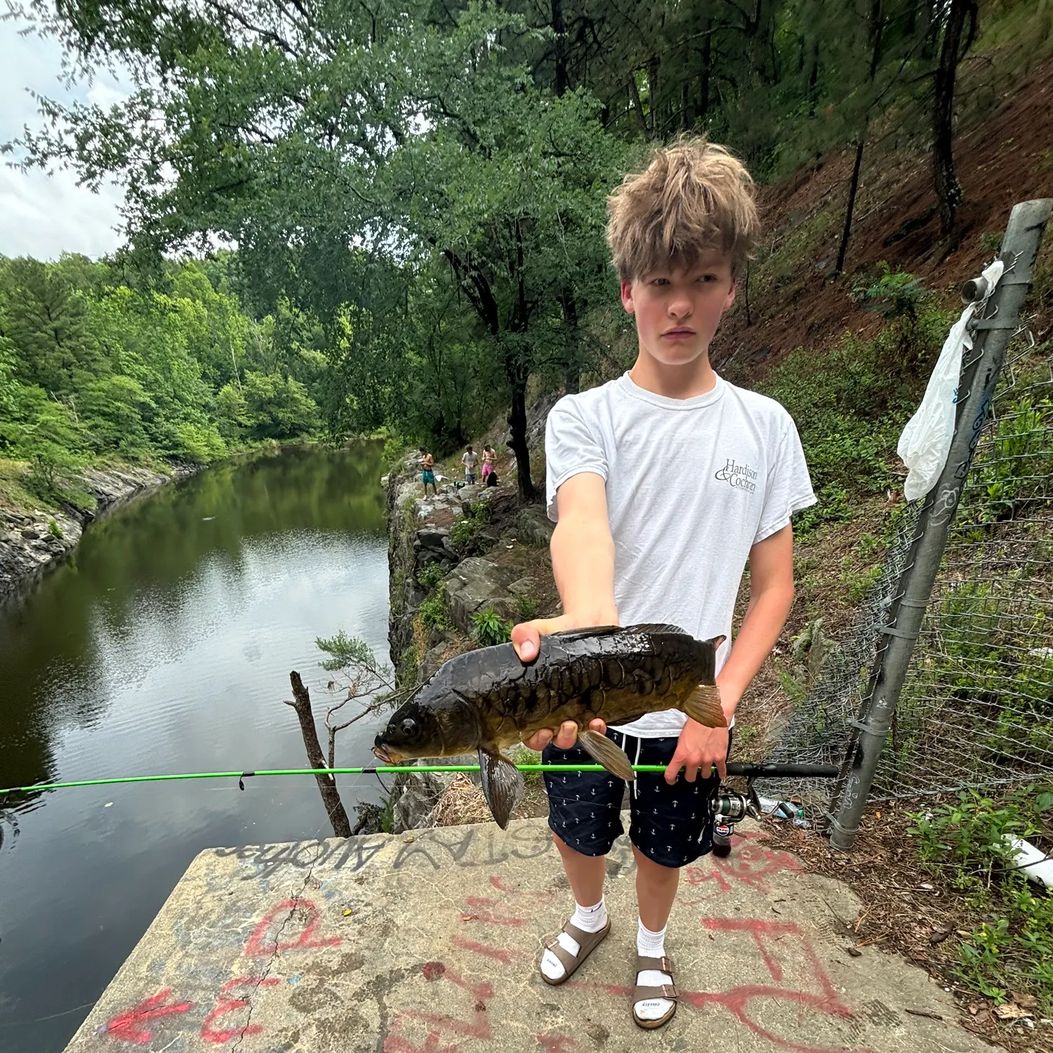 recently logged catches