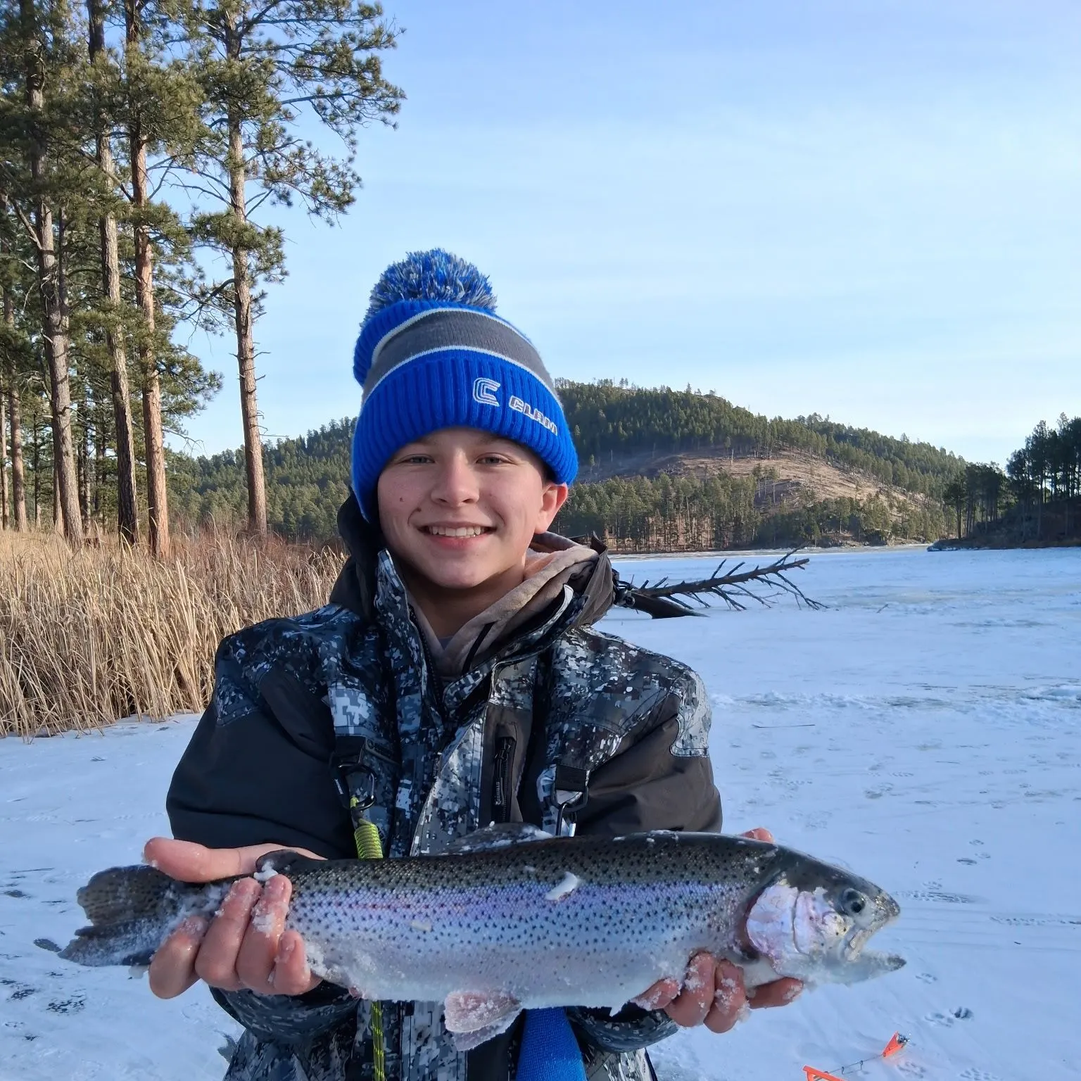 Rainbow trout caught on Fishbrain